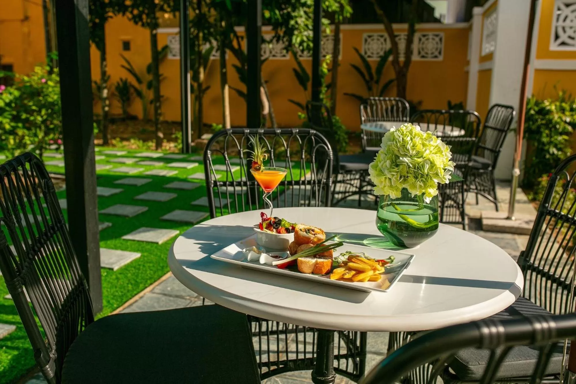 Garden in La Charm Hoi An Hotel & Spa