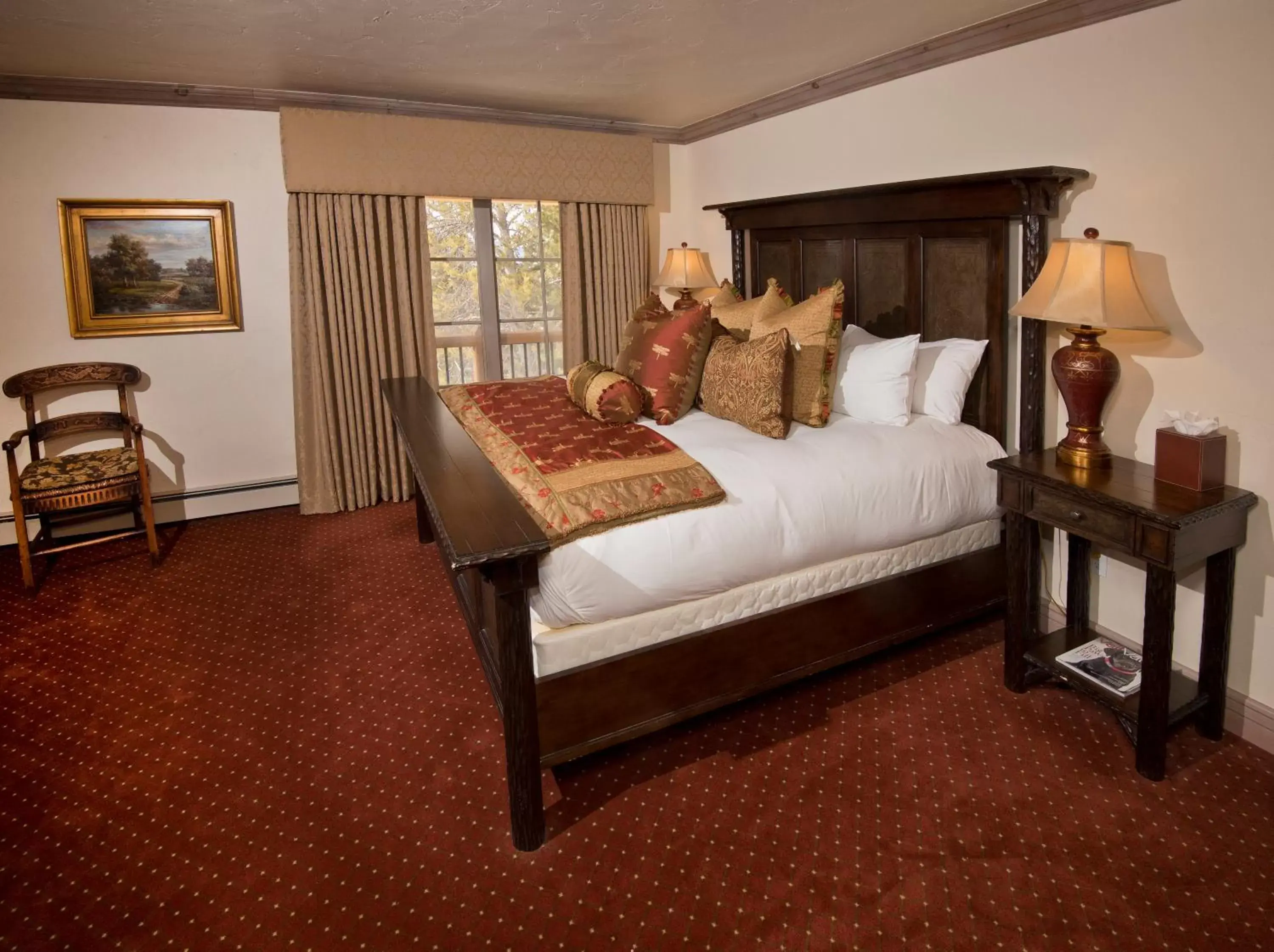Bed in The Arrabelle at Vail Square, a RockResort
