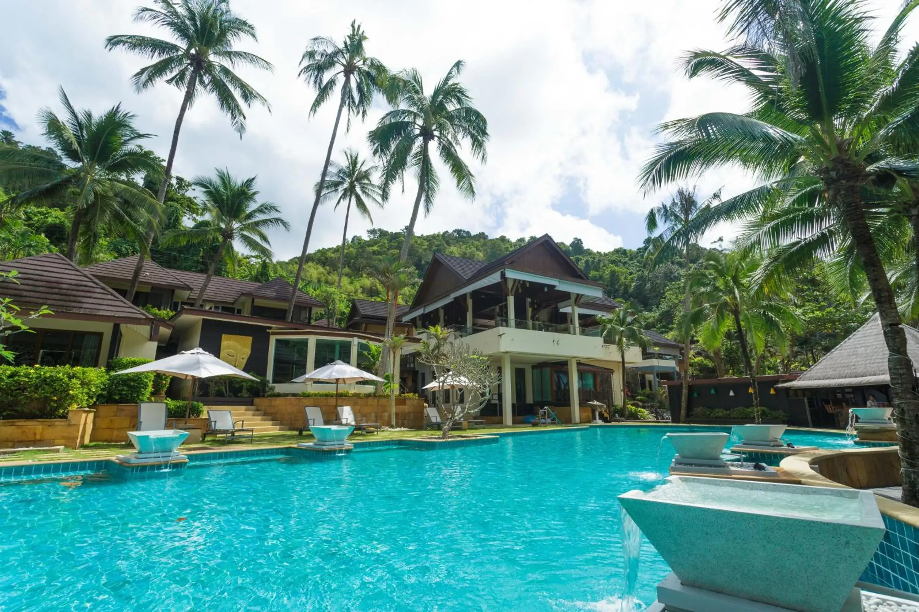 Swimming pool in Andaman White Beach Resort - SHA Plus Swimming pool in Andaman White Beach Resort - SHA Plus