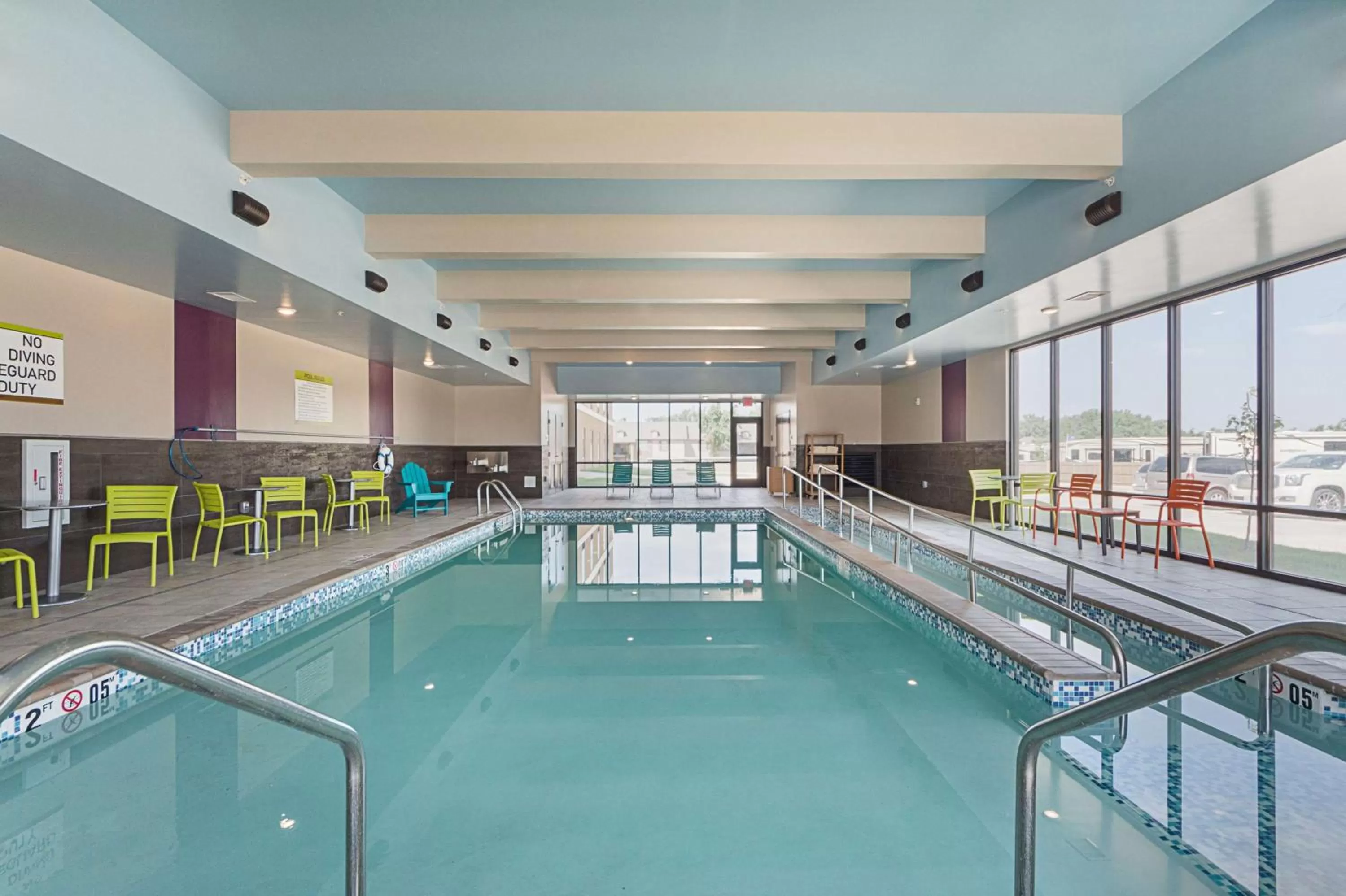 Pool view in Home2 Suites By Hilton Oklahoma City Yukon