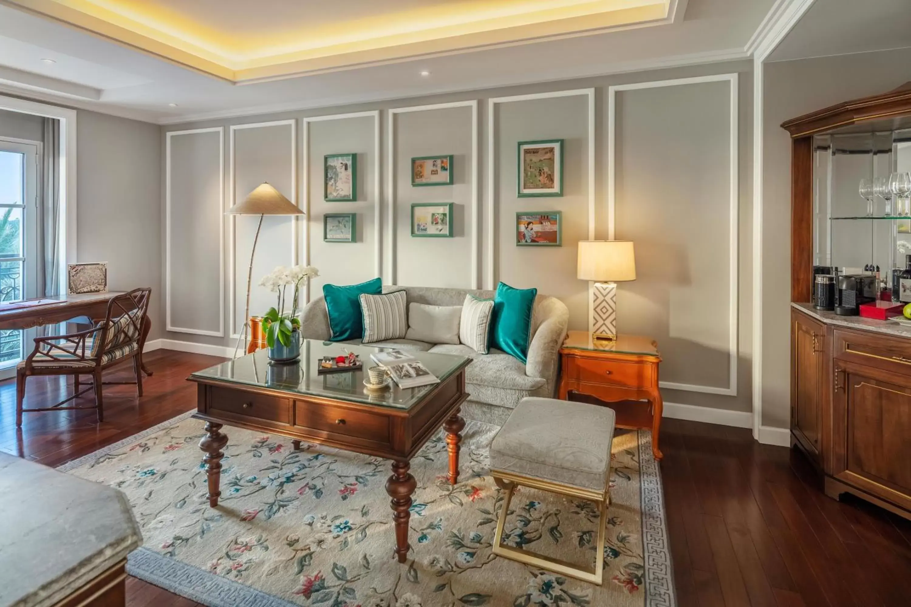 Living room, Seating Area in Mia Saigon – Luxury Boutique Hotel