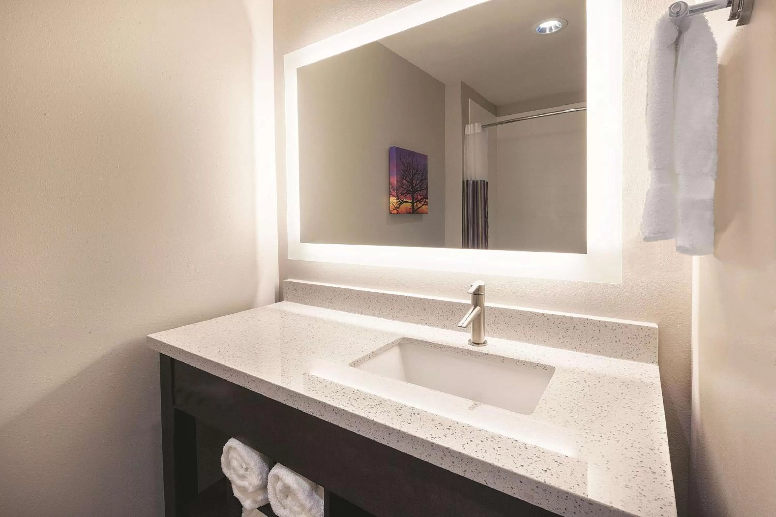 Photo of the whole room in La Quinta by Wyndham Terre Haute