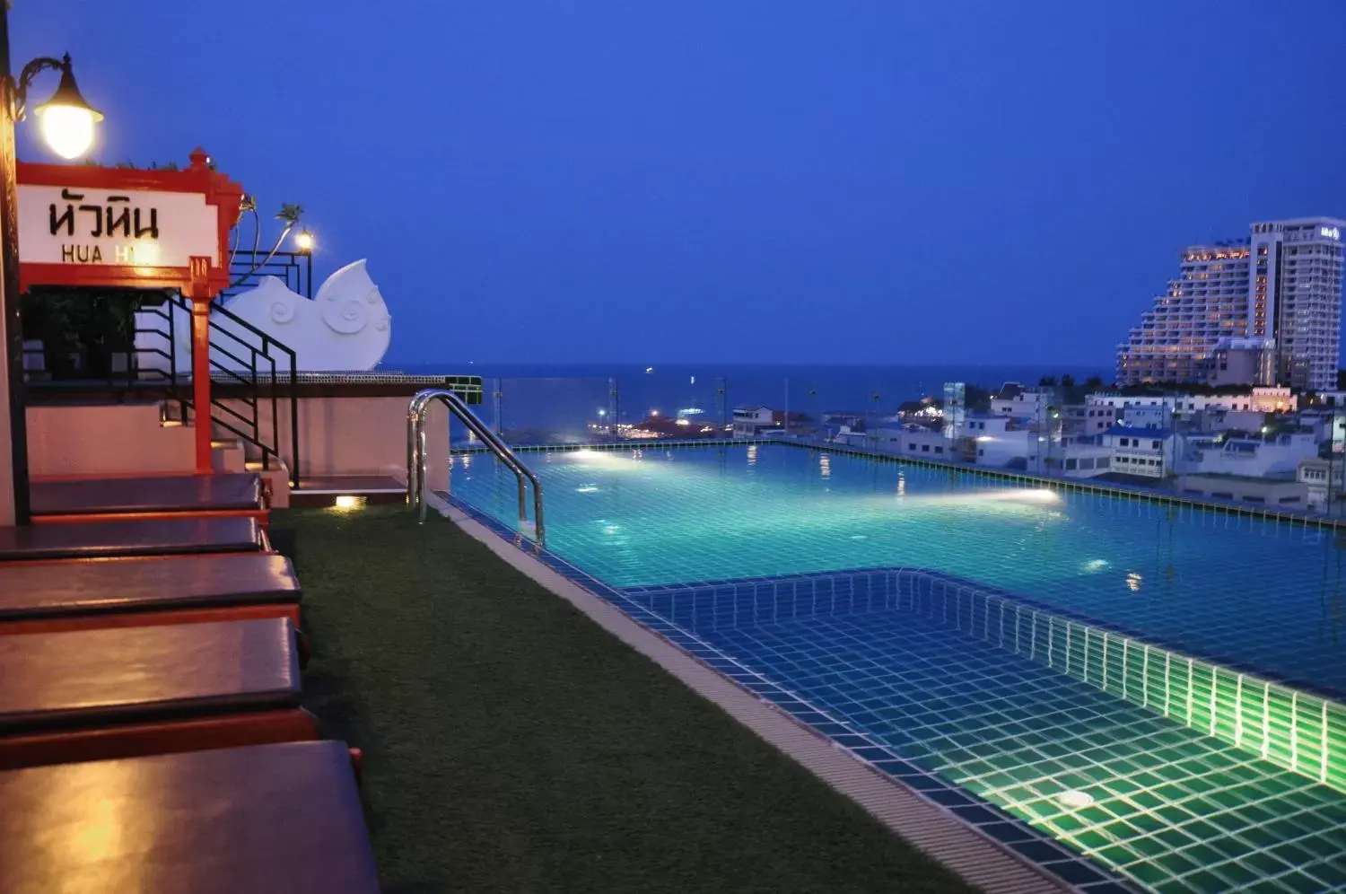 View (from property/room), Swimming Pool in Chalelarn Hotel Hua Hin