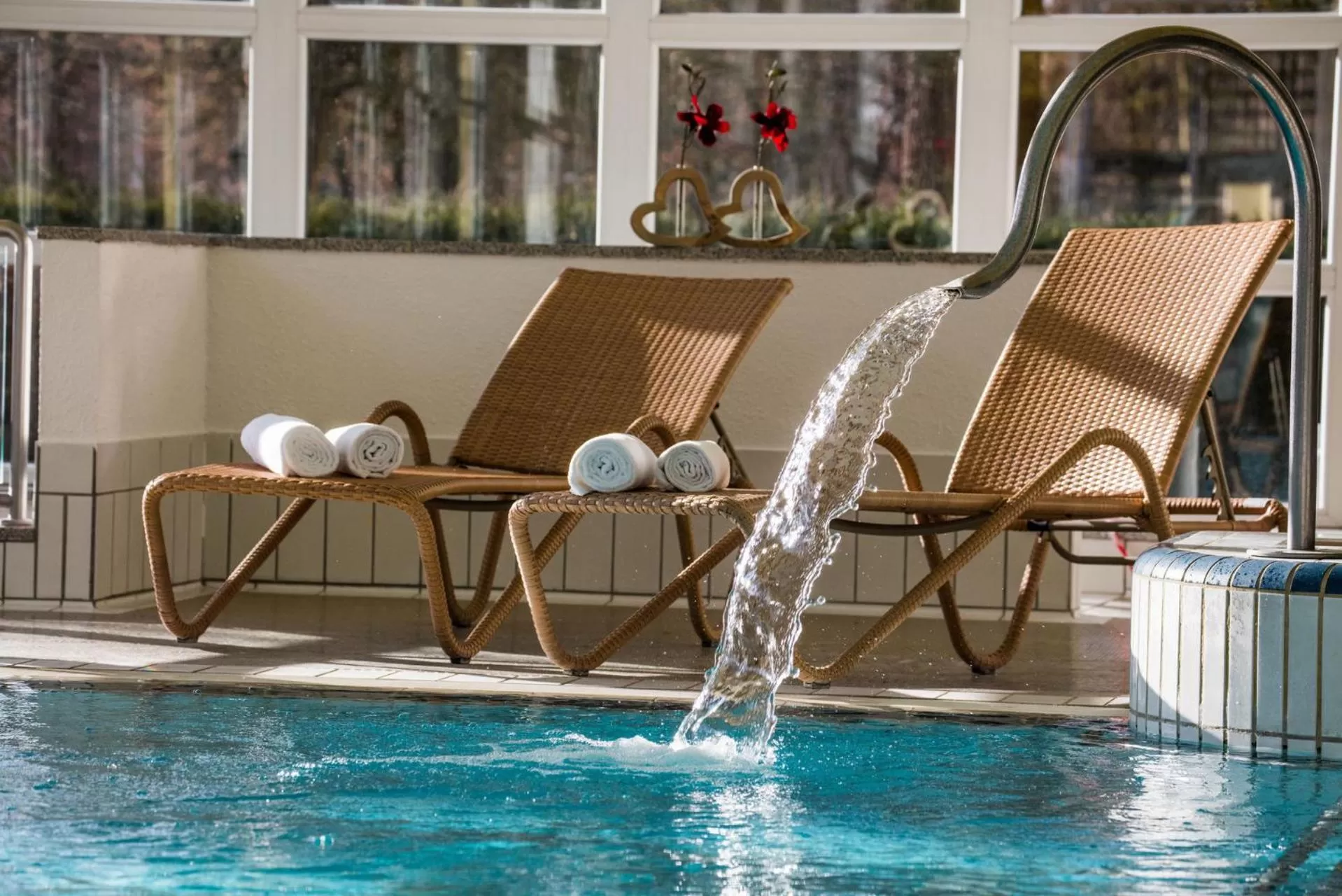 Swimming pool in Thermen-Hotel Rottaler Hof