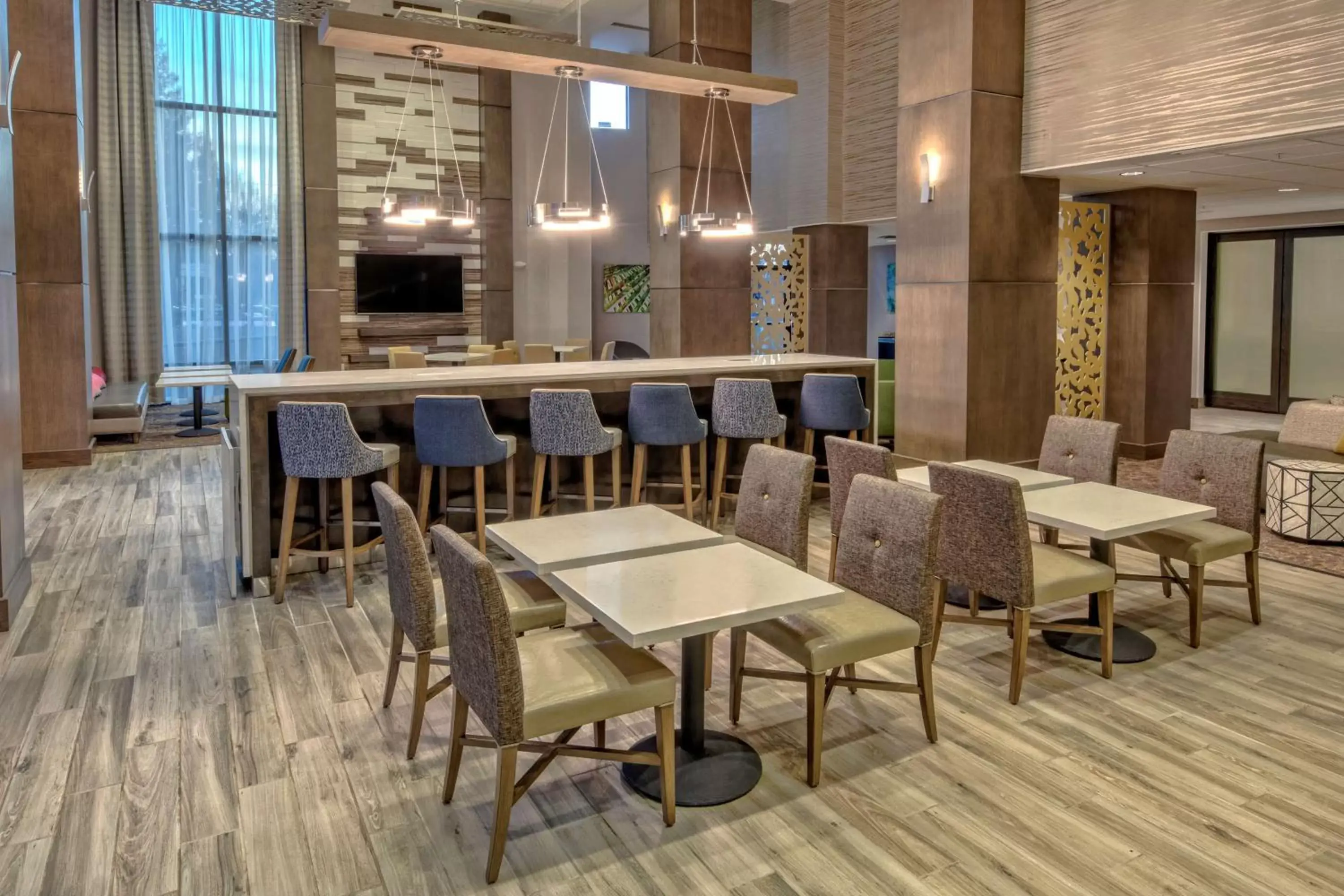 Dining area, Restaurant/Places to Eat in Hampton Inn & Suites San Jose Airport