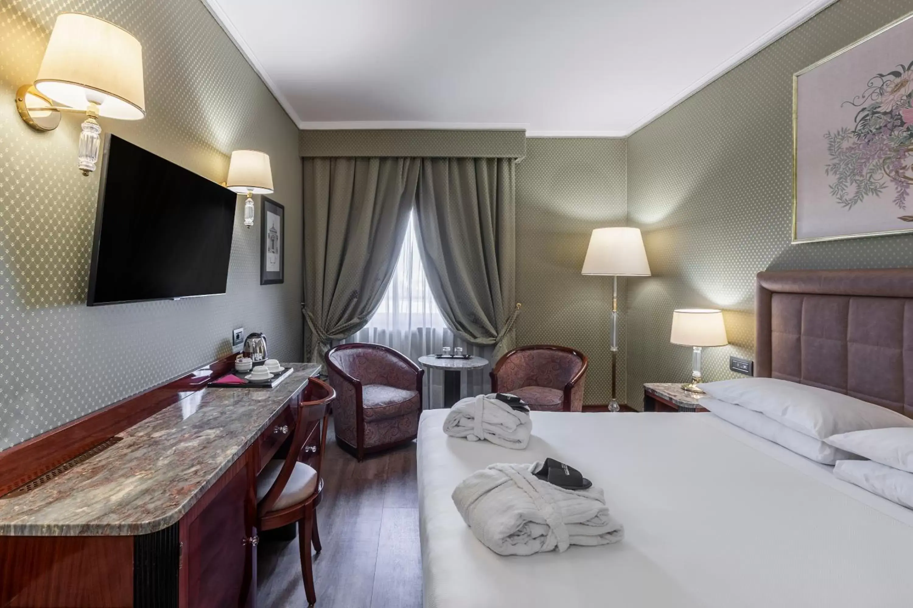 Bedroom in Doria Grand Hotel