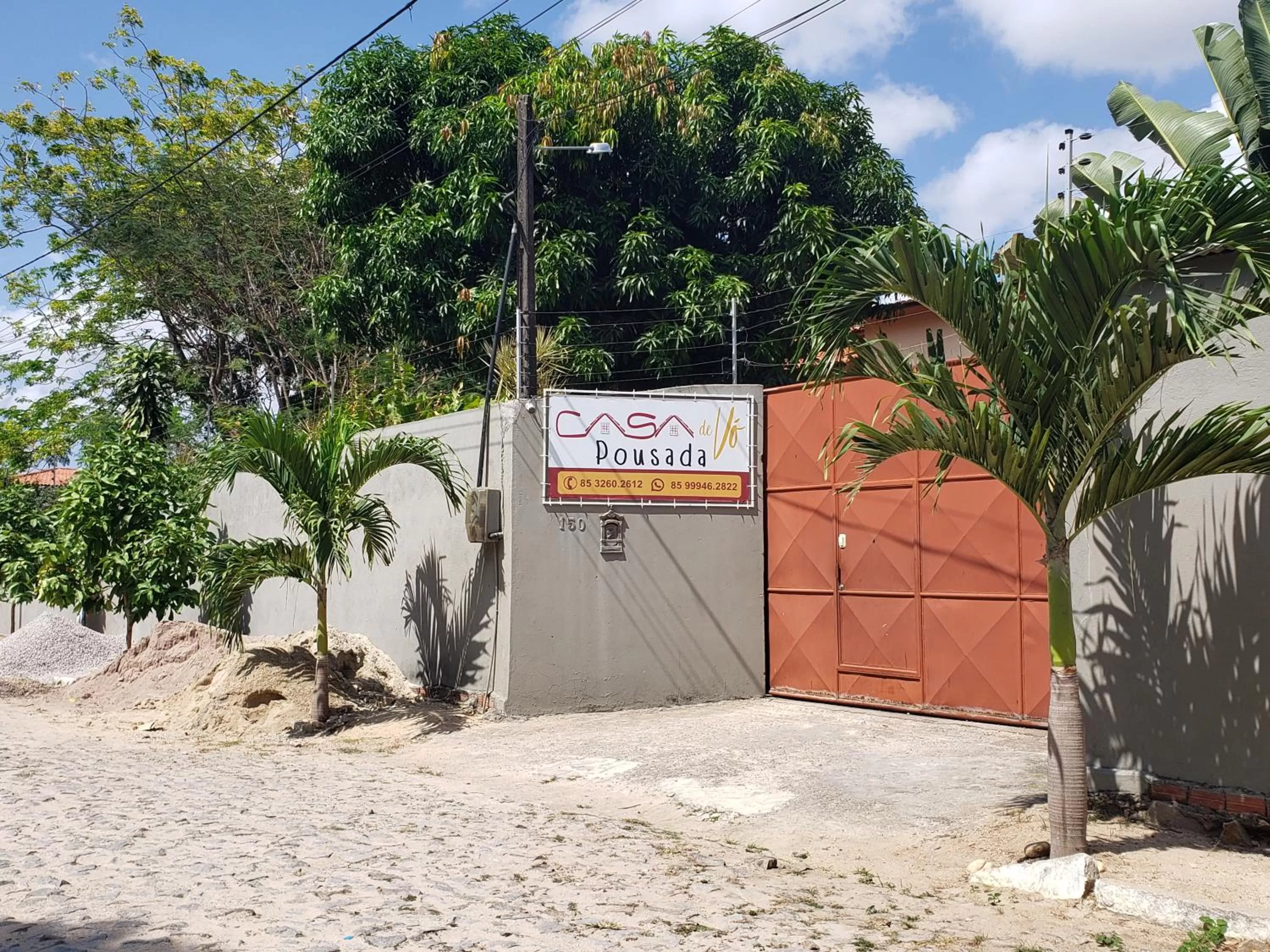 Property building in Pousada Casa de Vó