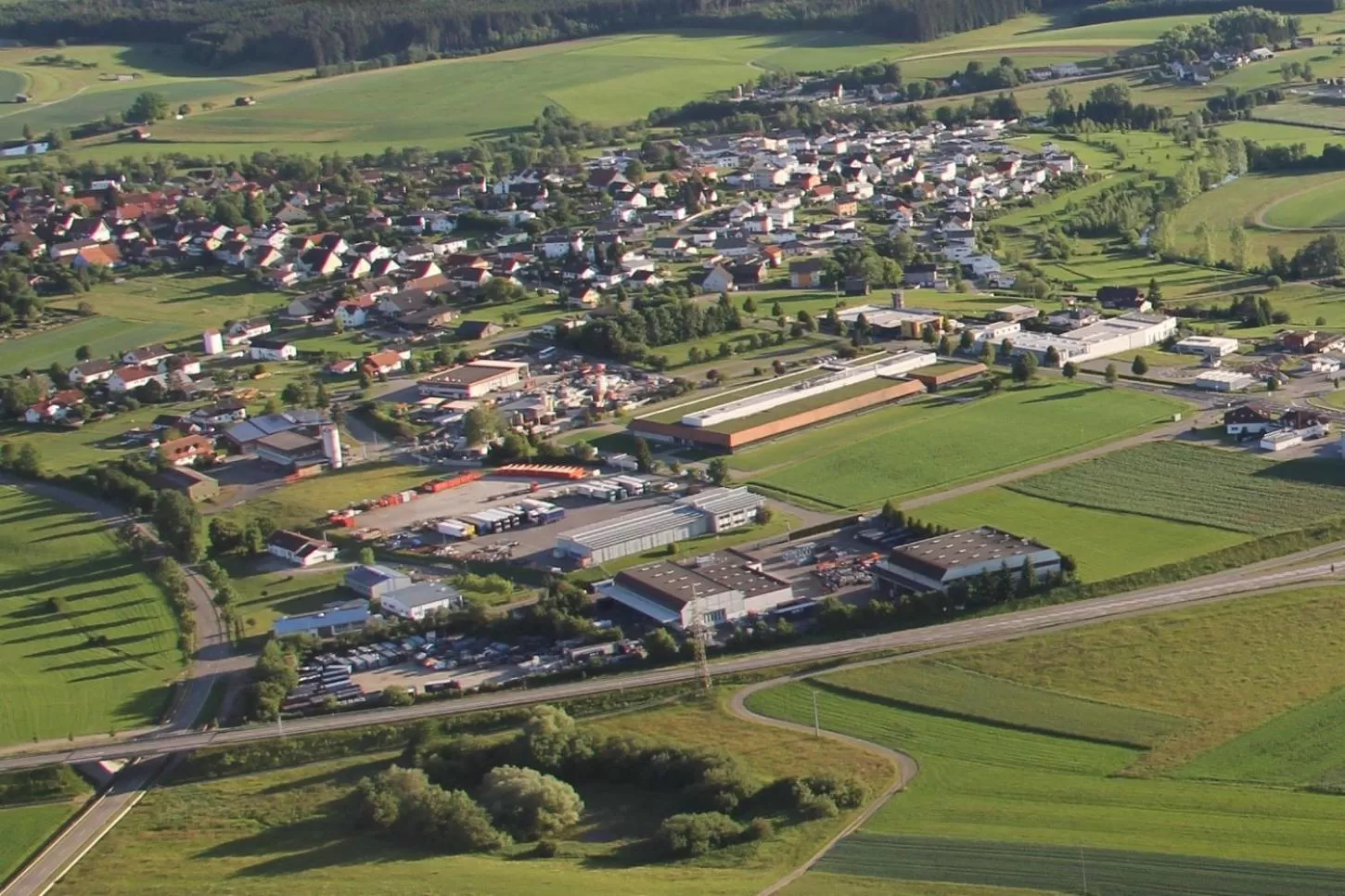 Bird's-eye View in Braustube Wehle