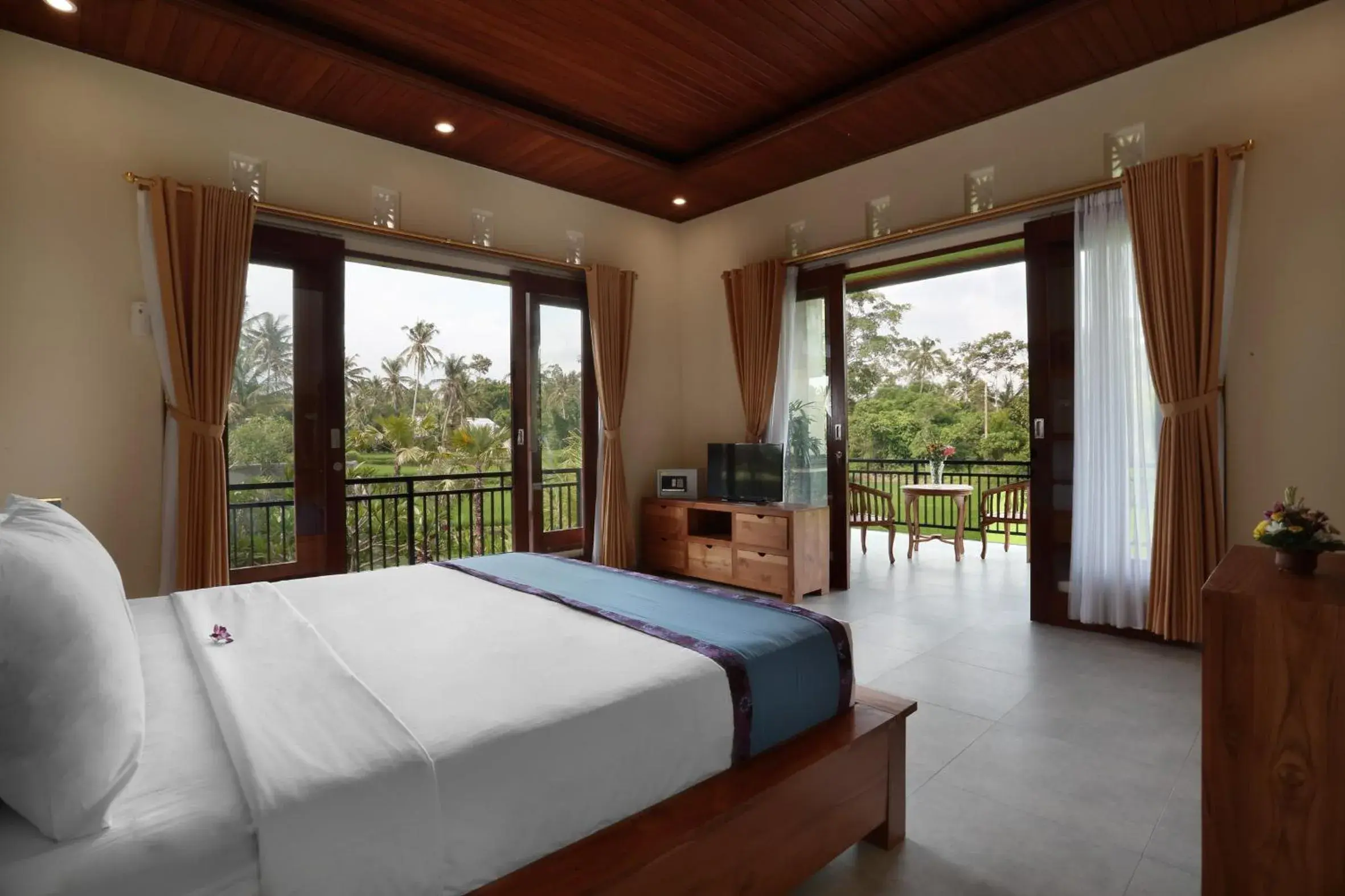 Bedroom in Dewi Sri Private Villa