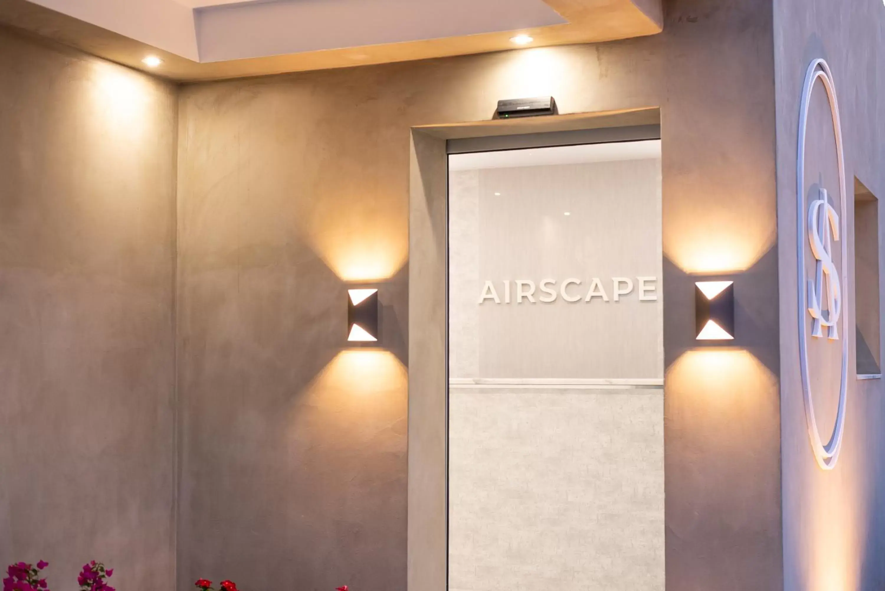 Property logo or sign in Airscape Hotel Free Shuttle From Athen's Airport