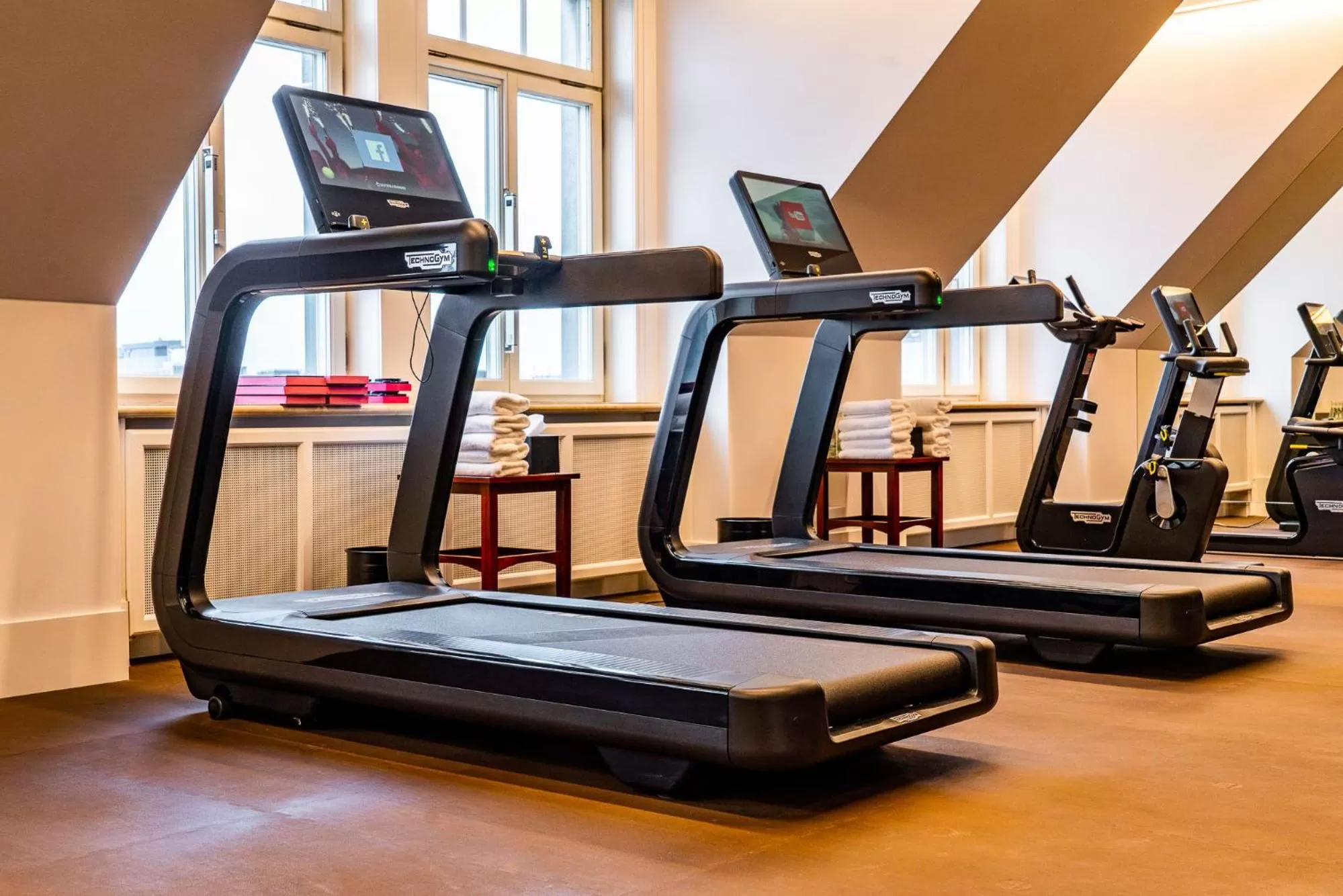 Fitness centre/facilities in Nobu Hotel Warsaw