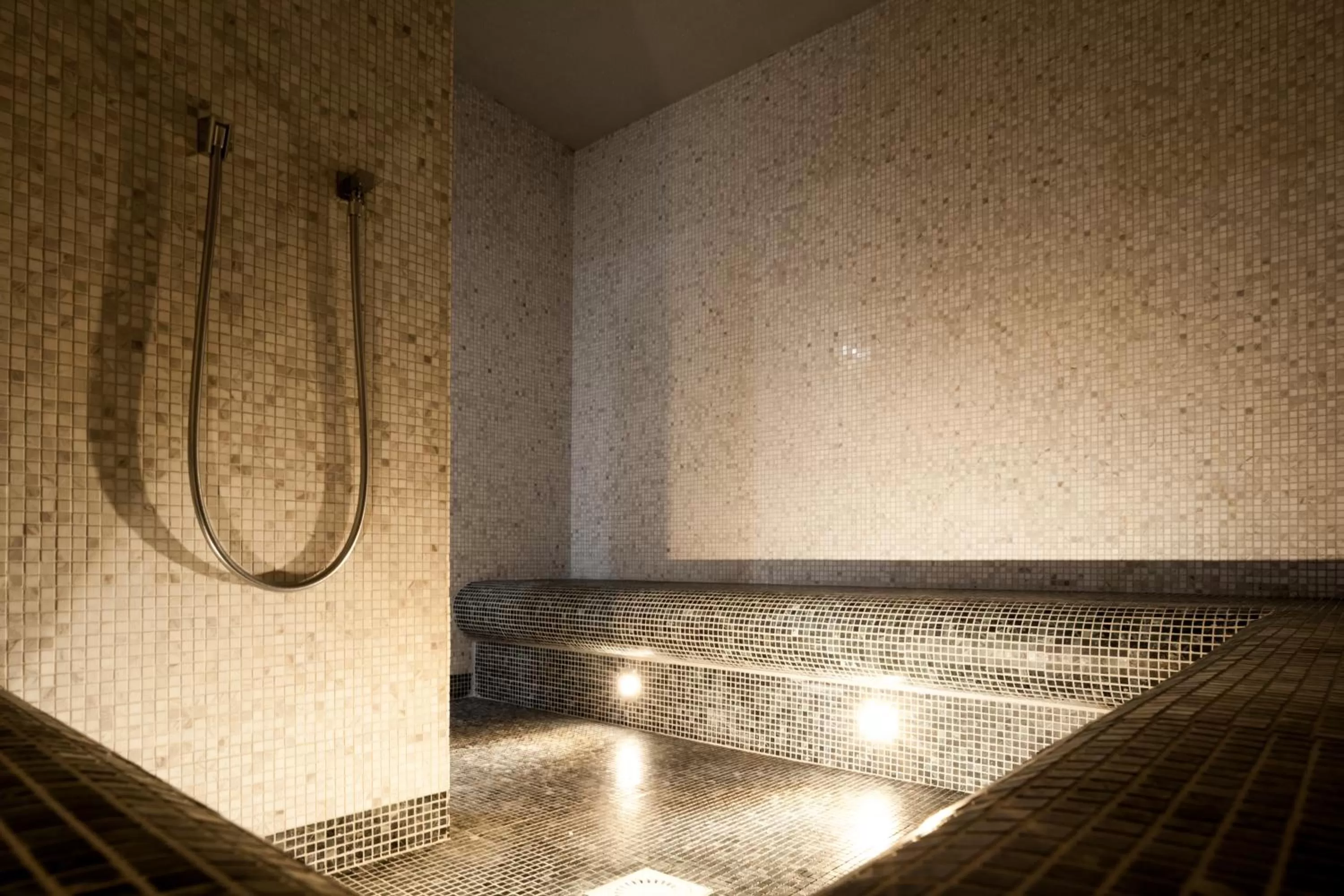 Steam room in Hotel Štekl