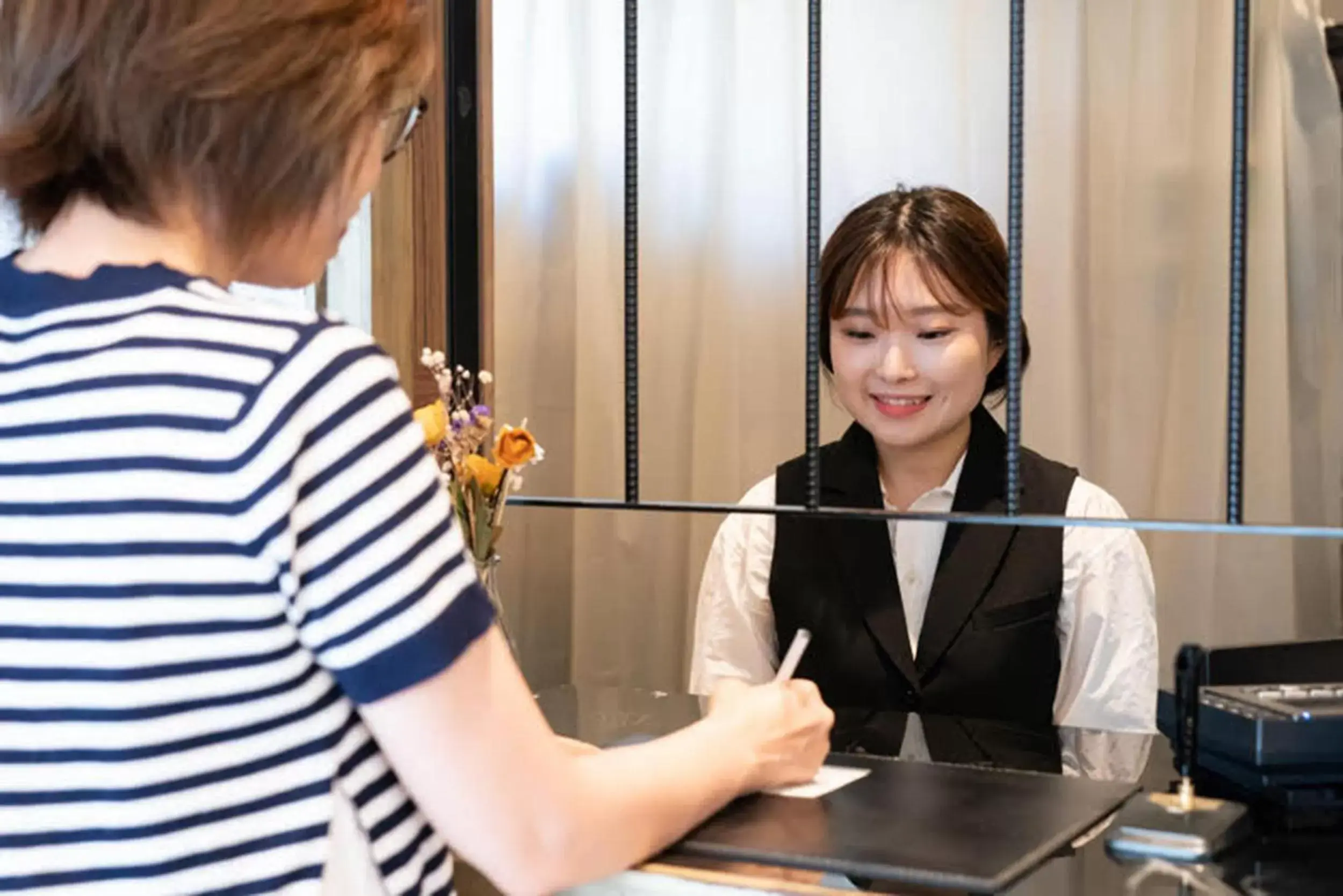 Lobby or reception in Hotel S-Presso Namba