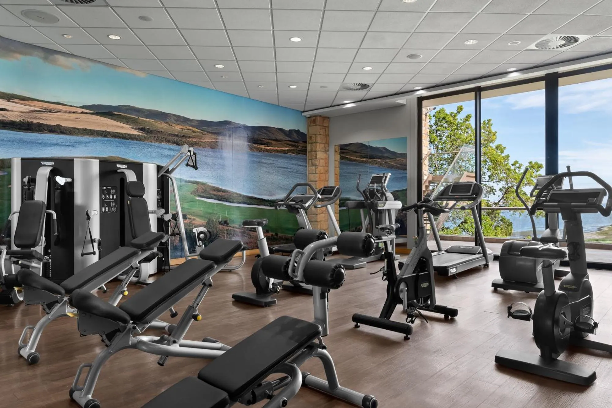 Fitness centre/facilities in Arabella Hotel, Golf and Spa