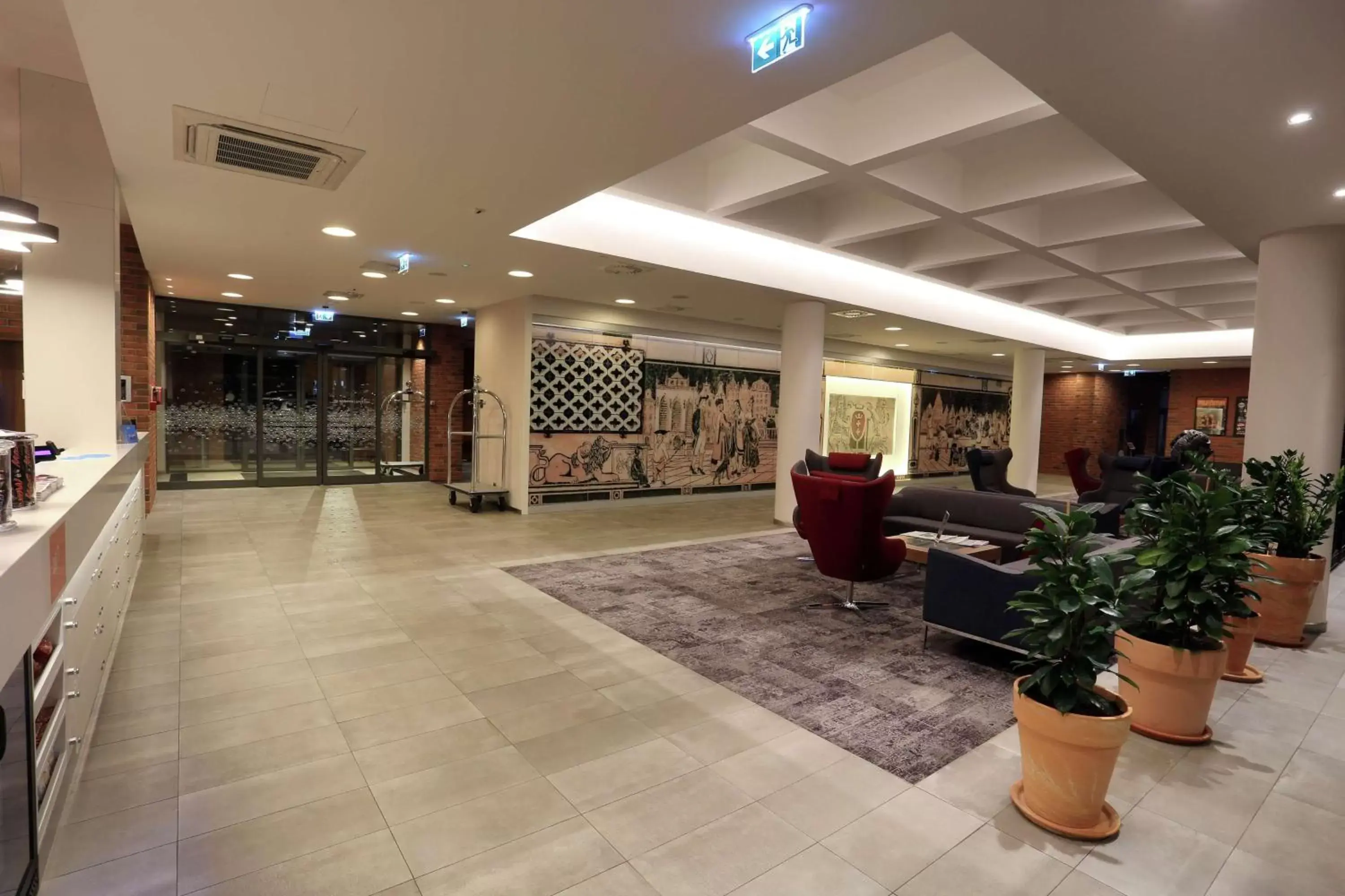 Lobby or reception in Hampton By Hilton Gdansk Old Town Lobby or reception in Hampton By Hilton Gdansk Old Town