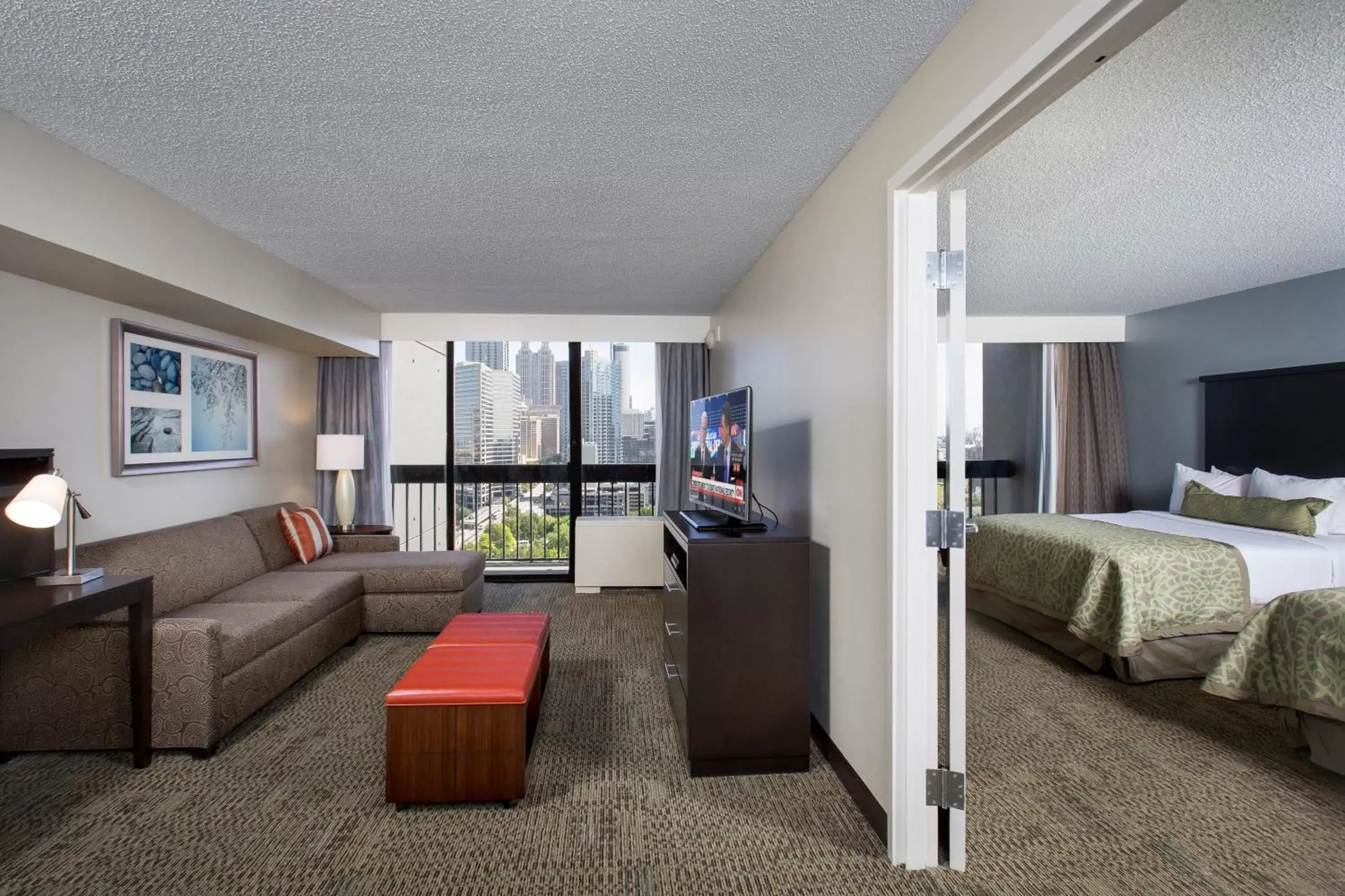 Living room in Staybridge Suites Atlanta - Midtown, an IHG Hotel