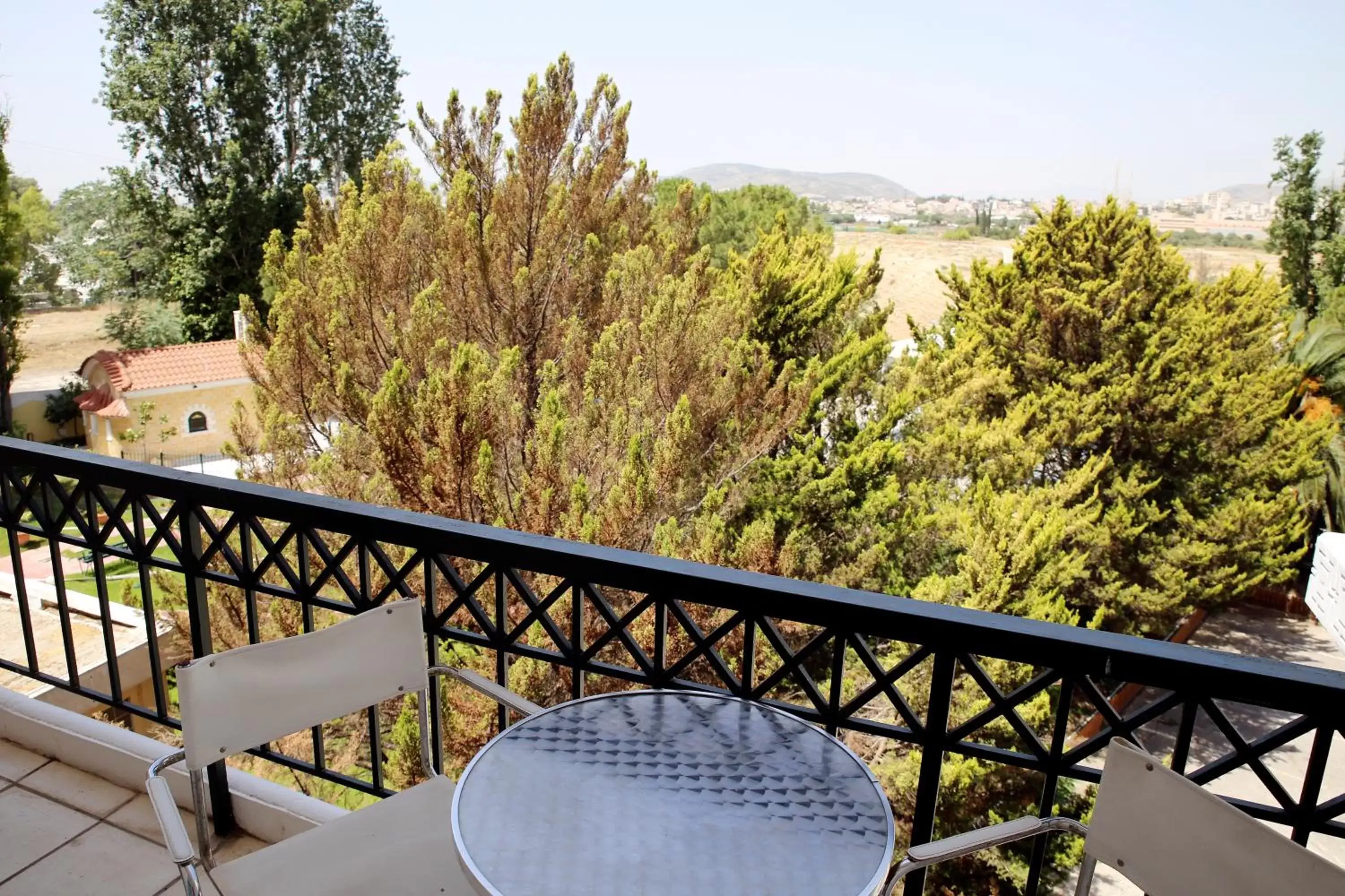 Garden view in Hotel Anesi