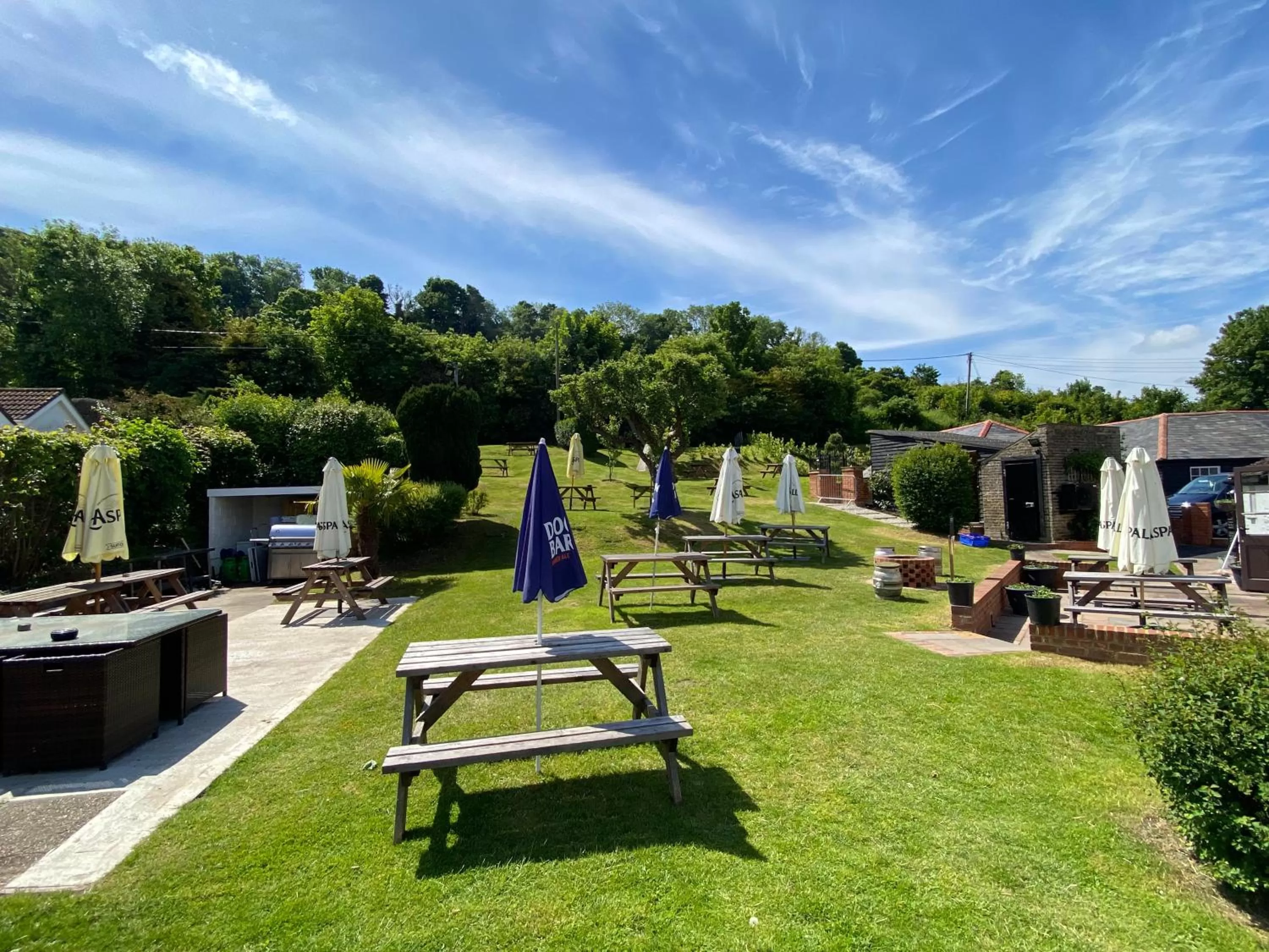 Garden in The Lydden Bell