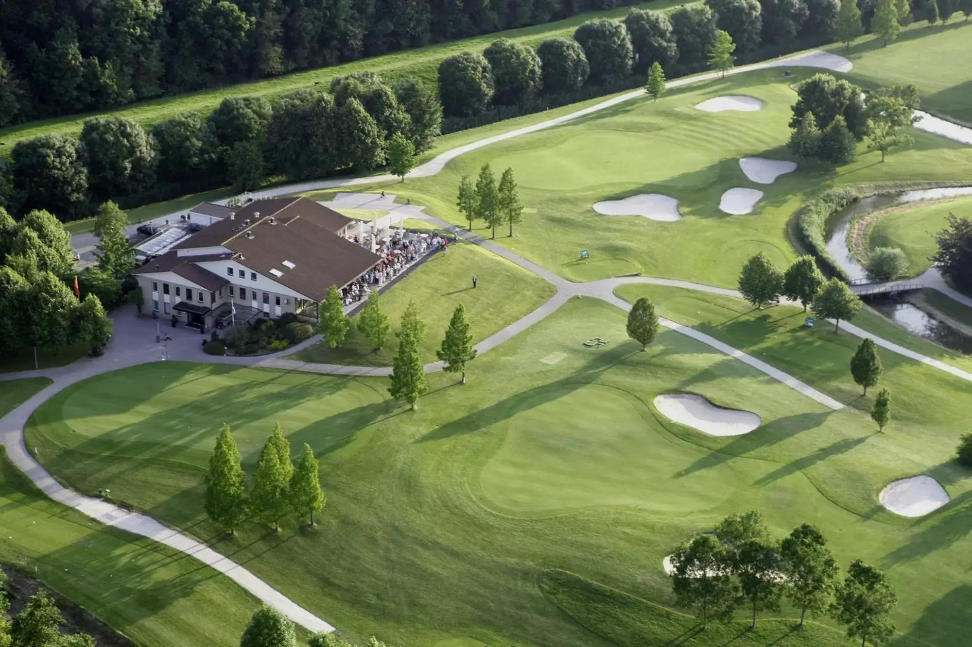 Golfcourse, Bird's-eye View in Boutique Hotel Opus One