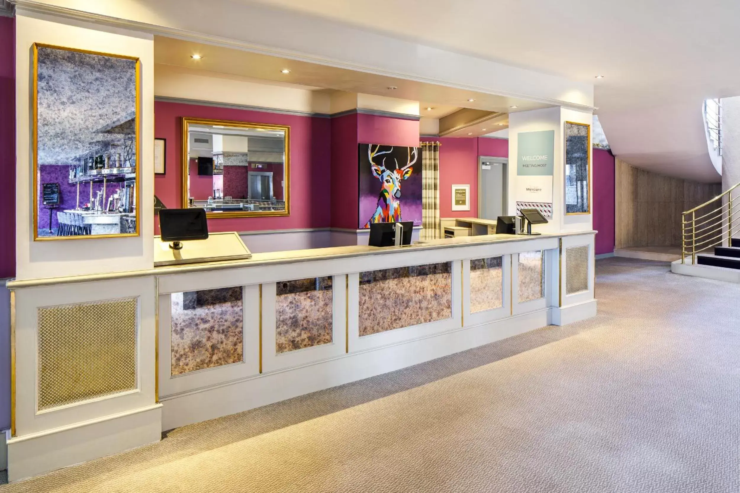 Lobby or reception, Lobby/Reception in Mercure Ayr Hotel