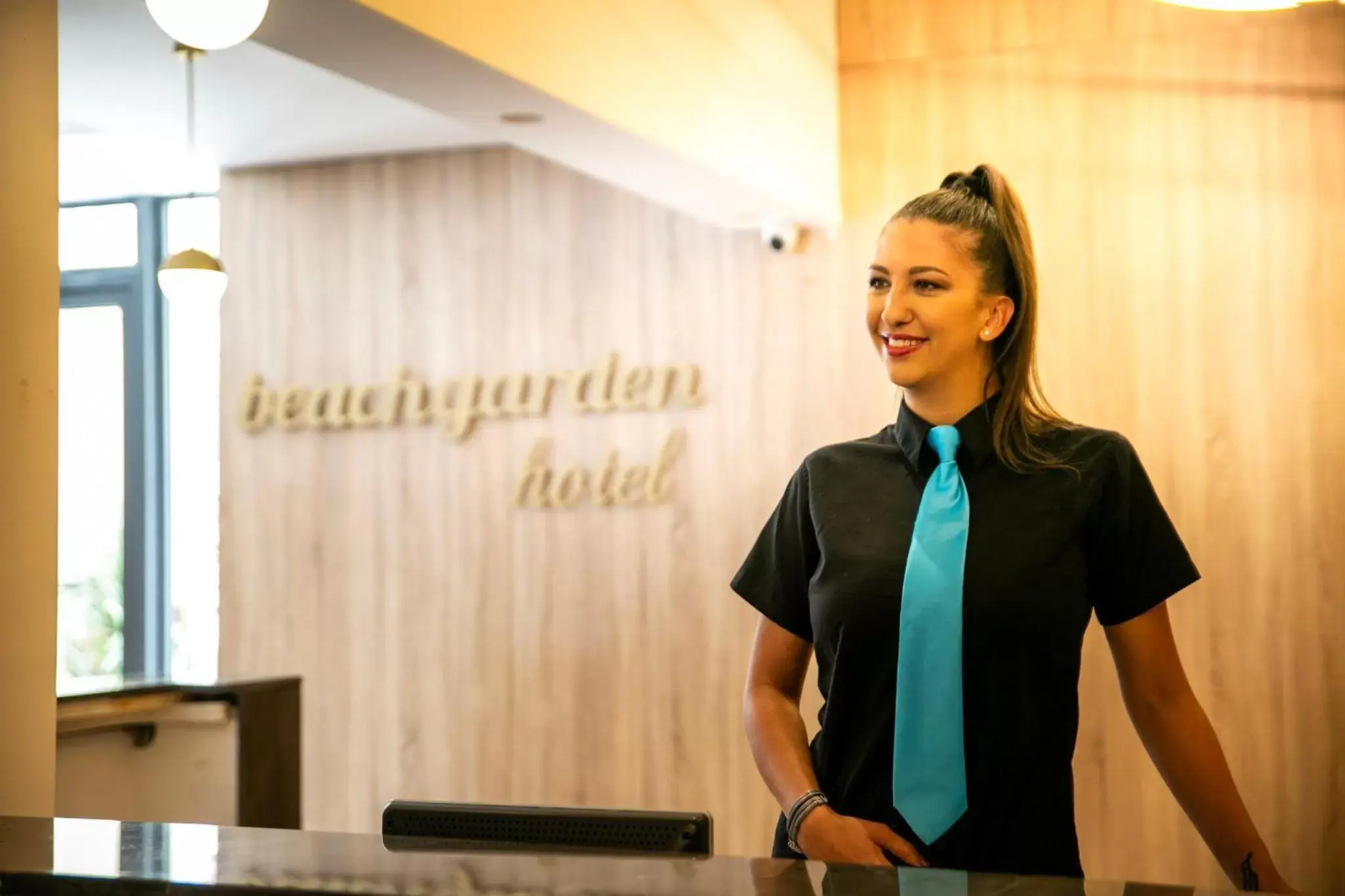 Lobby or reception in Beach Garden Hotel