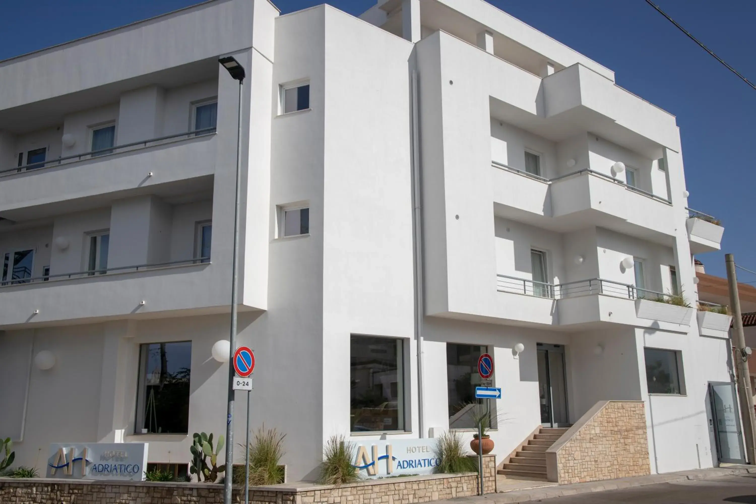 Property building in Hotel Adriatico Property building in Hotel Adriatico