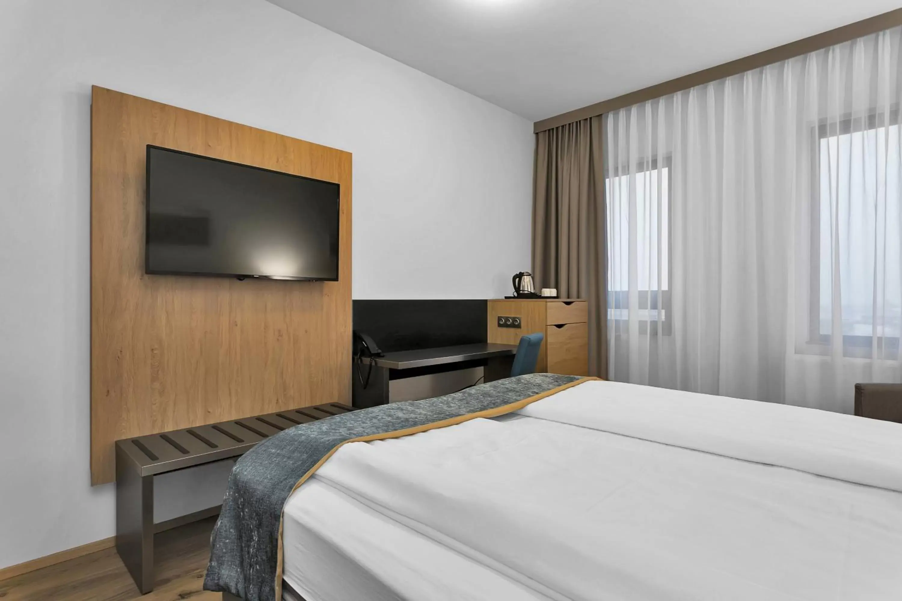 Bed in Aurora Hotel at Reykjavik-Keflavik Airport Terminal KEF Bed in Aurora Hotel at Reykjavik-Keflavik Airport Terminal KEF