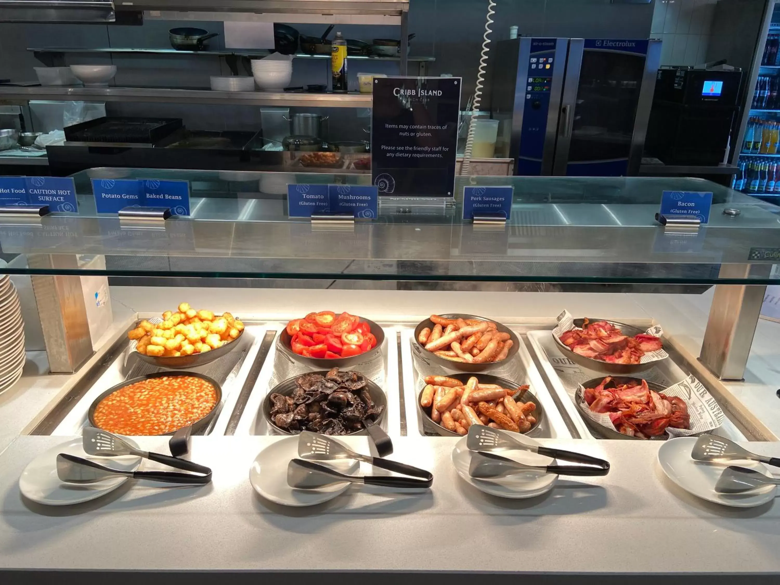 Buffet breakfast in ibis Brisbane Airport