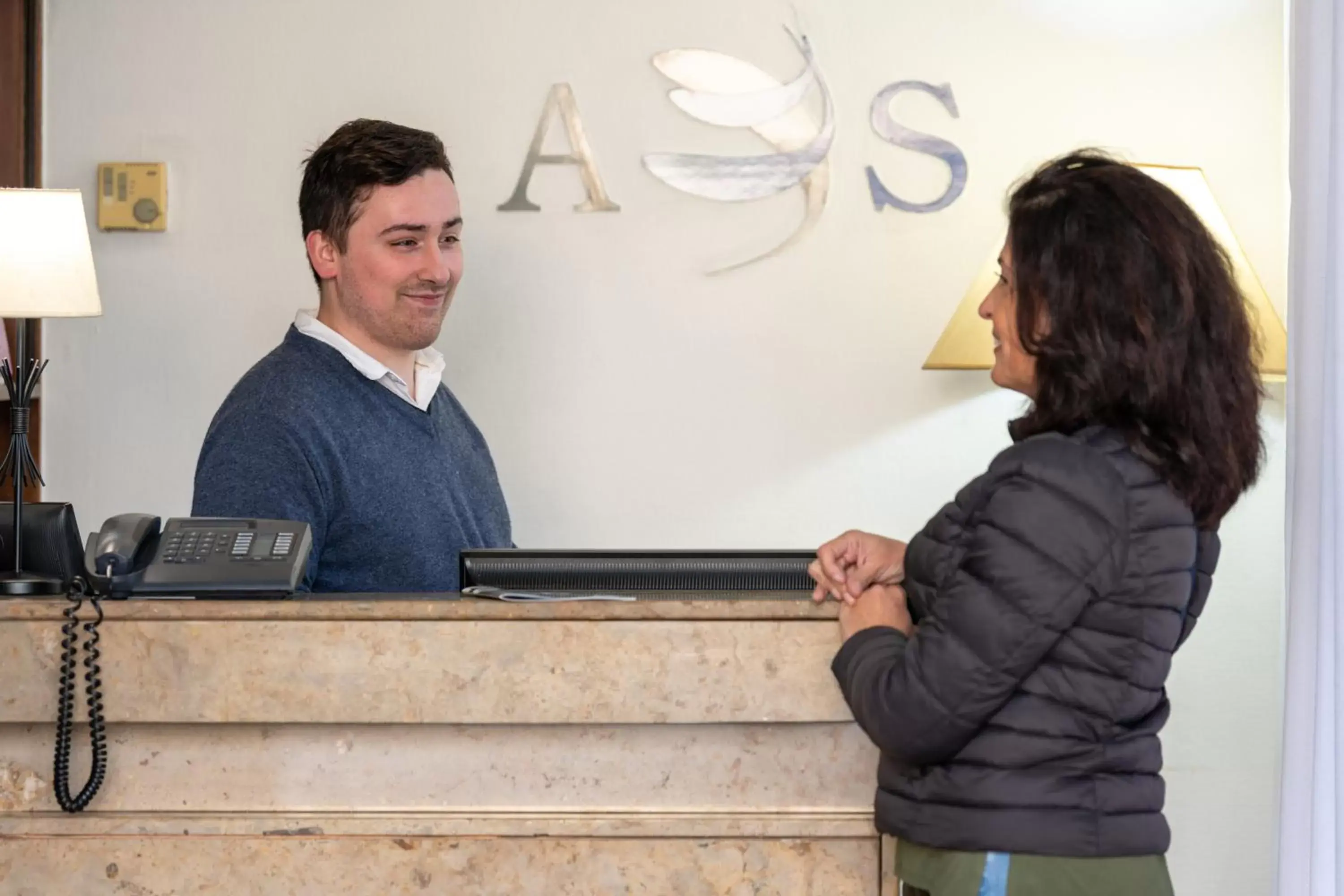 Lobby or reception in Hotel A.S. Sao Joao da Madeira