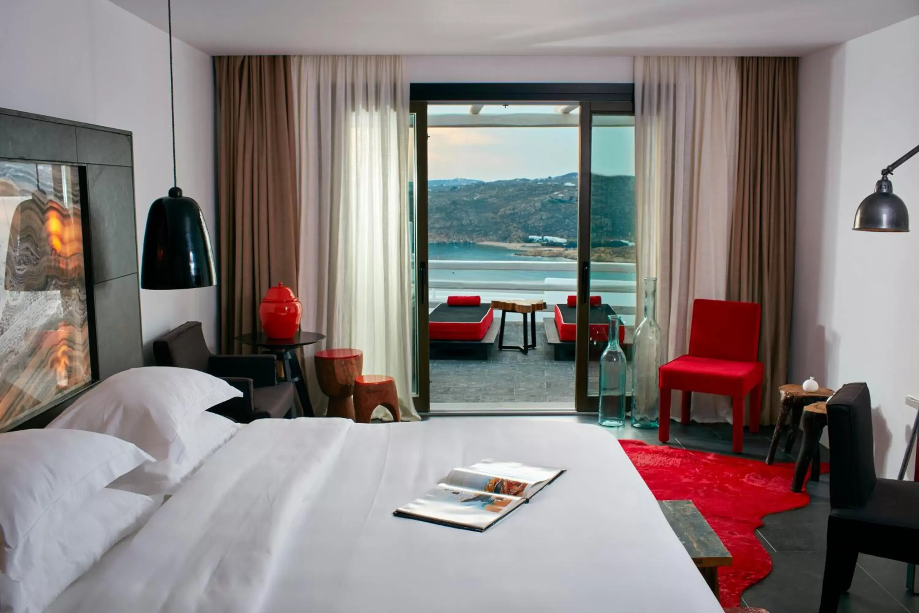 Photo of the whole room in Myconian Avaton - Design Hotels