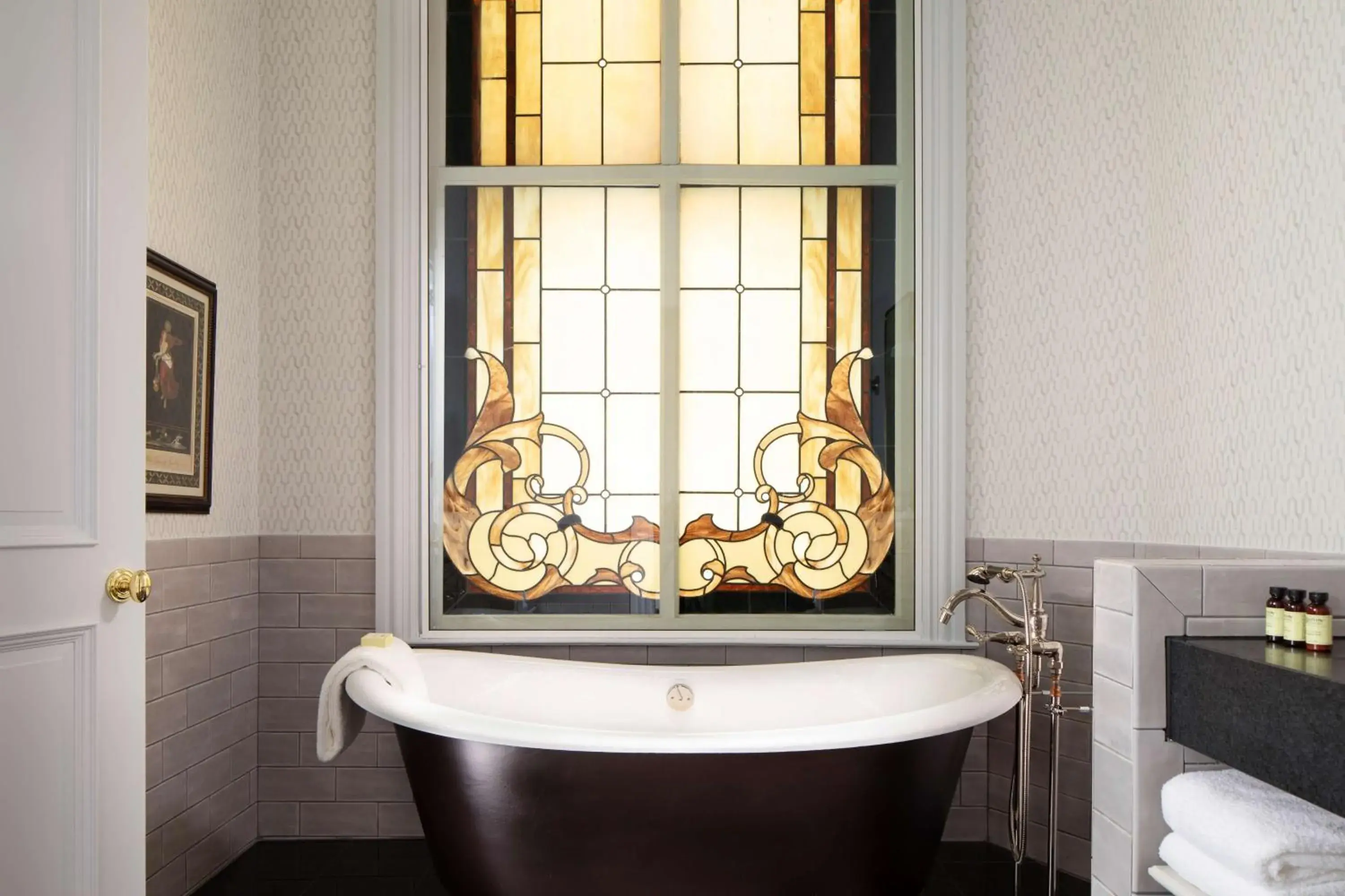 Bathroom in The Driskill, in The Unbound Collection by Hyatt
