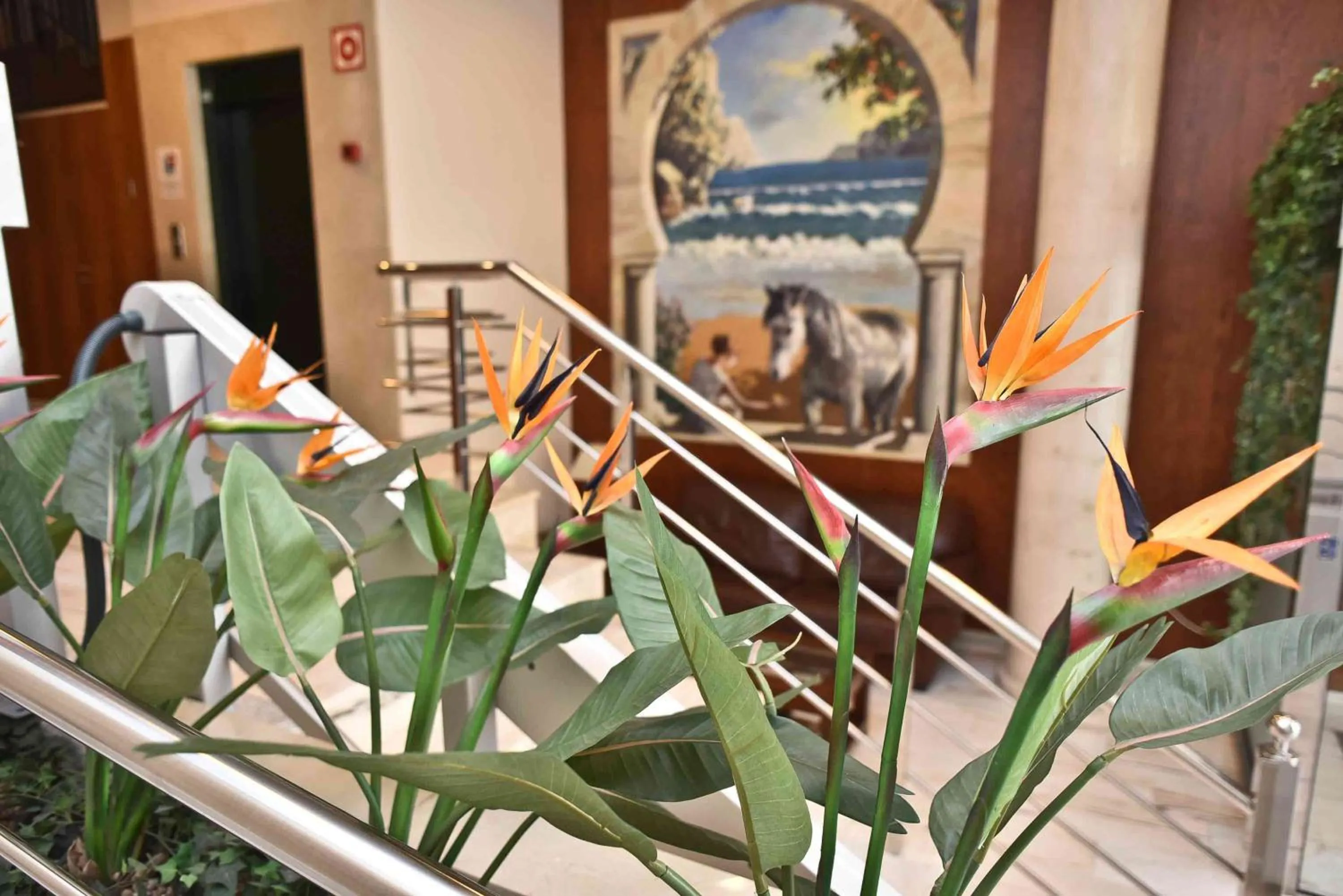 Decorative detail in Hotel Adsubia