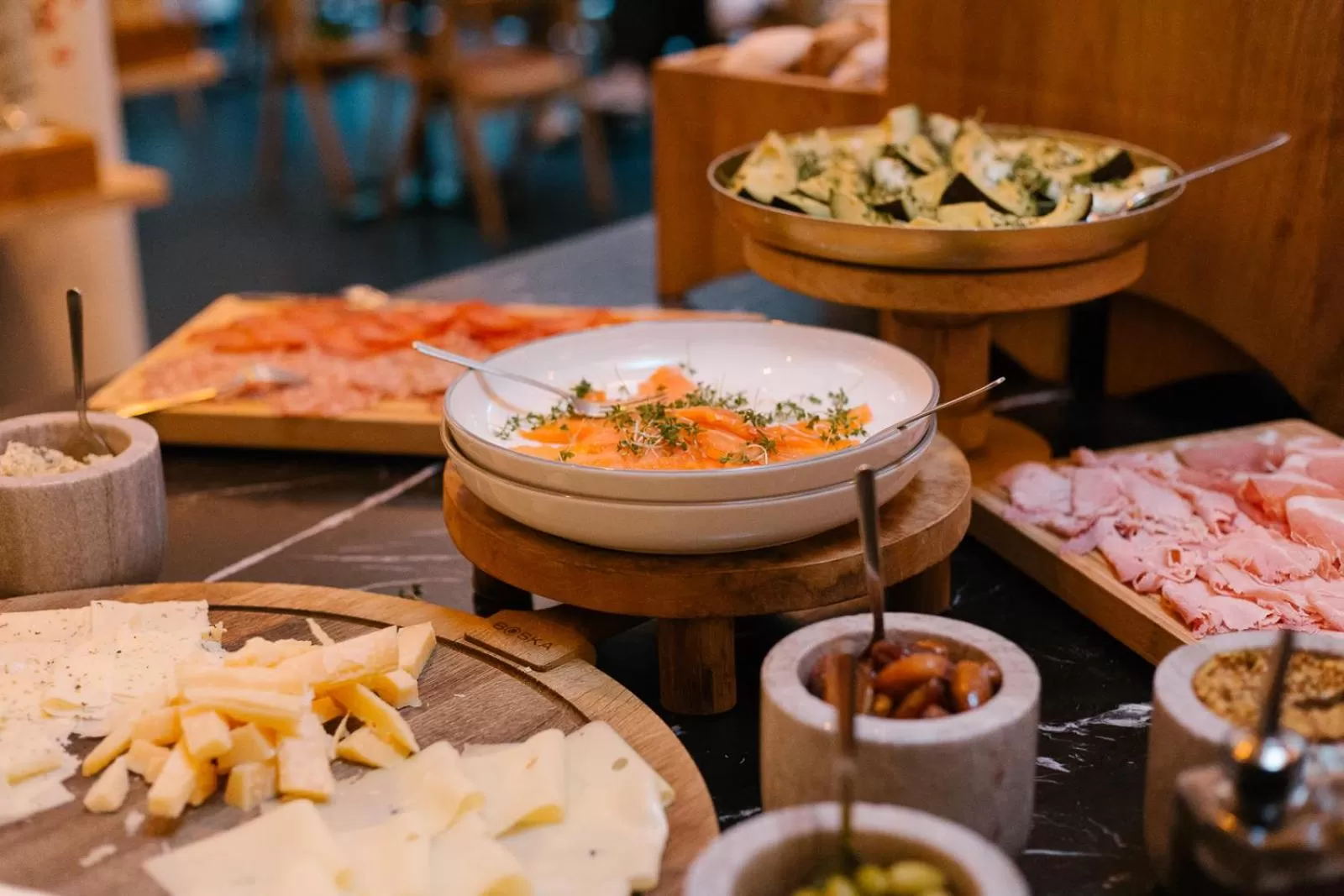 Food close-up in Nobis Hotel Copenhagen, a Member of Design Hotels