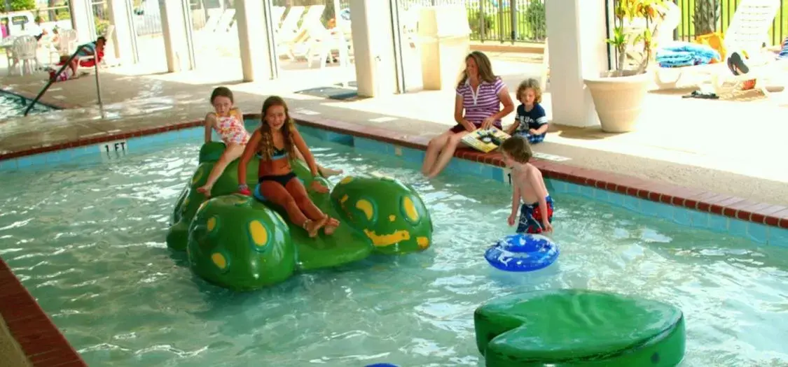 Patio, Swimming Pool in Holiday Sands North "On the Boardwalk"