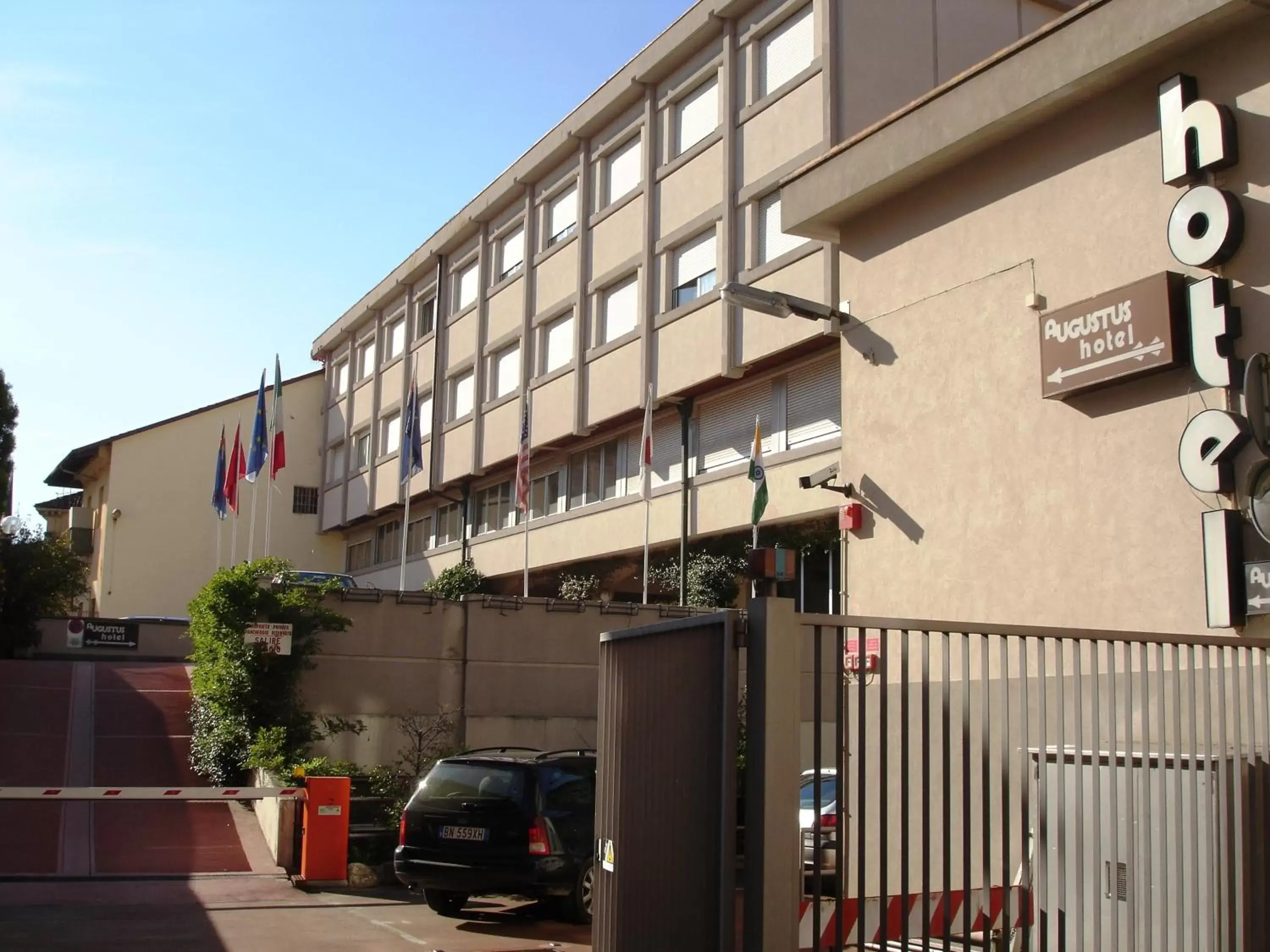 Facade/entrance, Property Building in Augustus Hotel