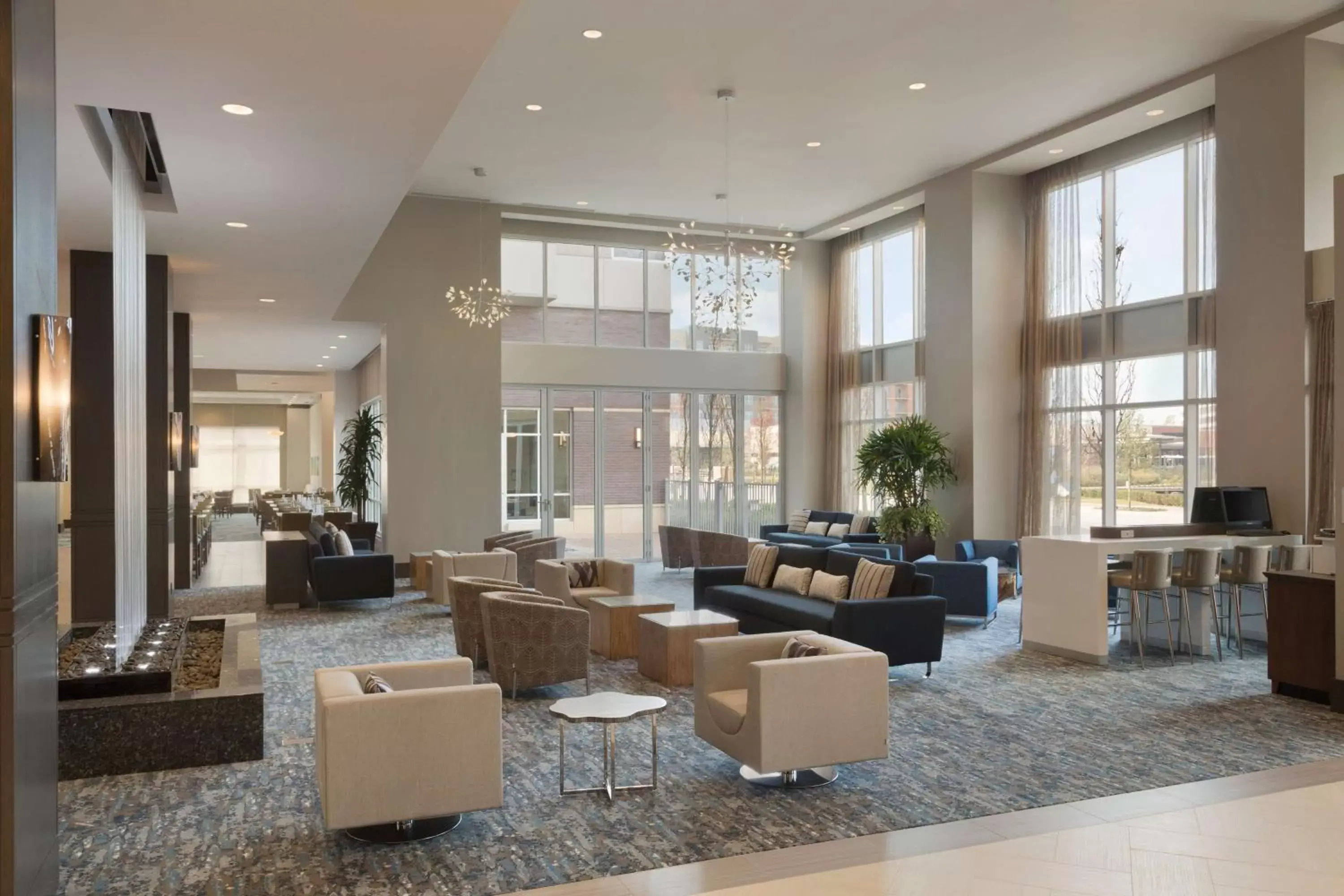 Lobby or reception, Lobby/Reception in Embassy Suites by Hilton The Woodlands