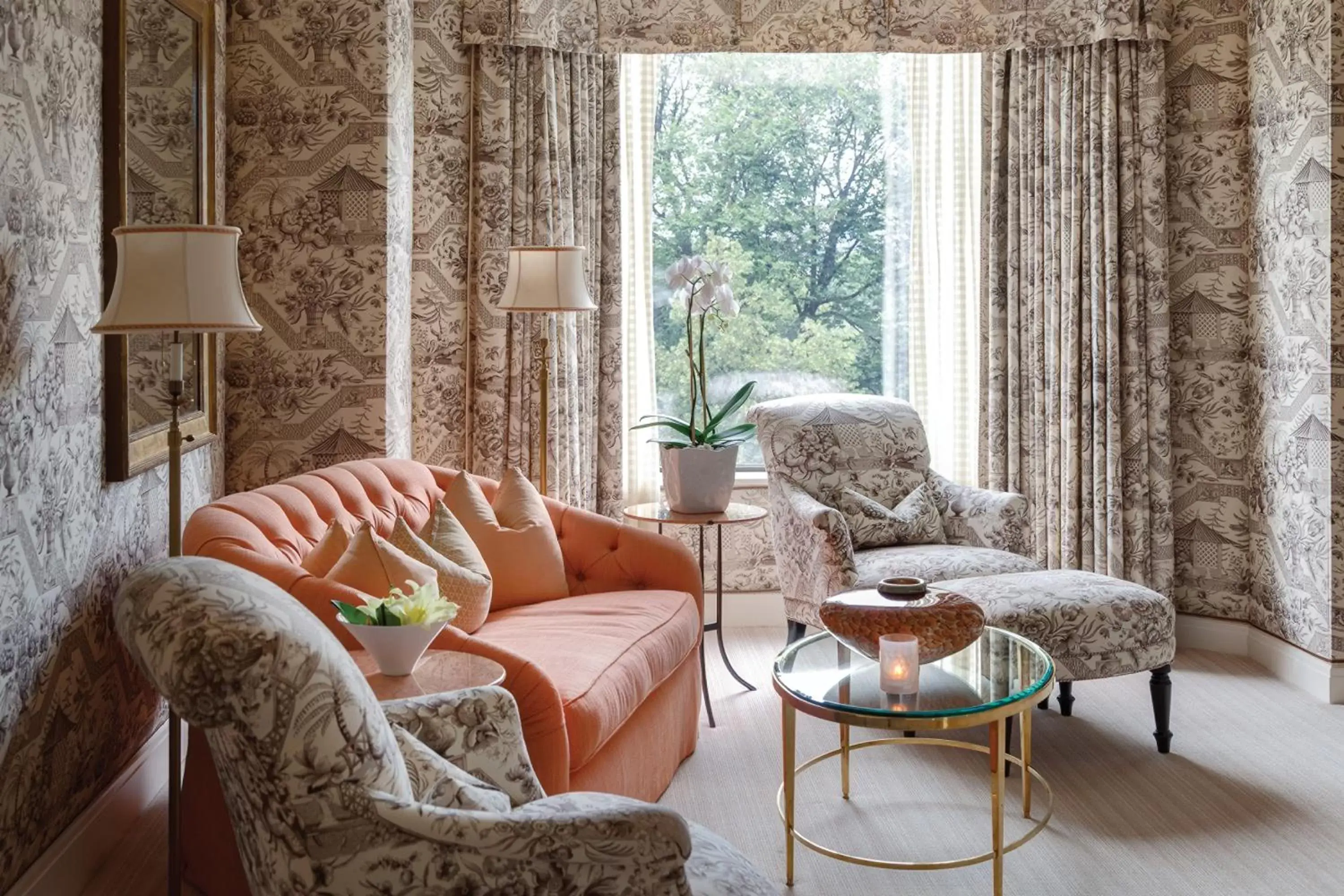 Seating Area in Four Seasons Boston