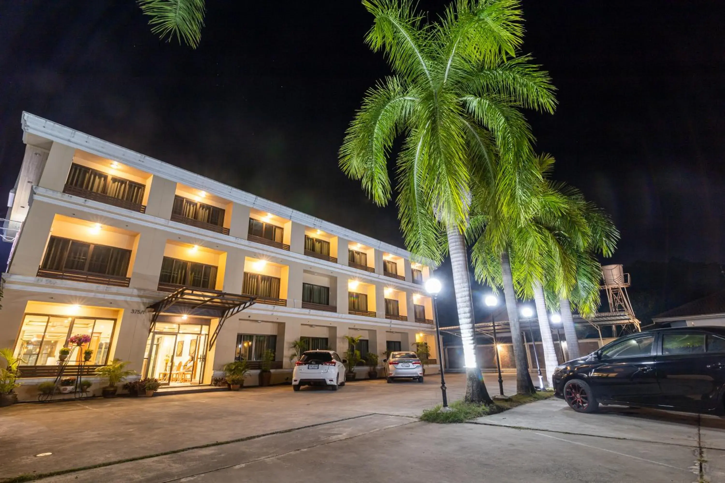Parking, Property Building in Palm Garden Hotel Chiang Rai