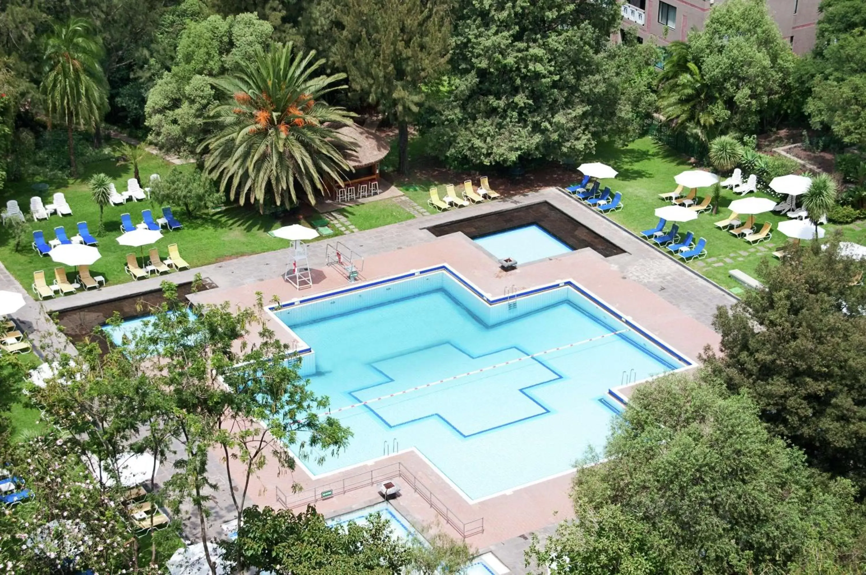 Pool View in Hilton Addis Ababa