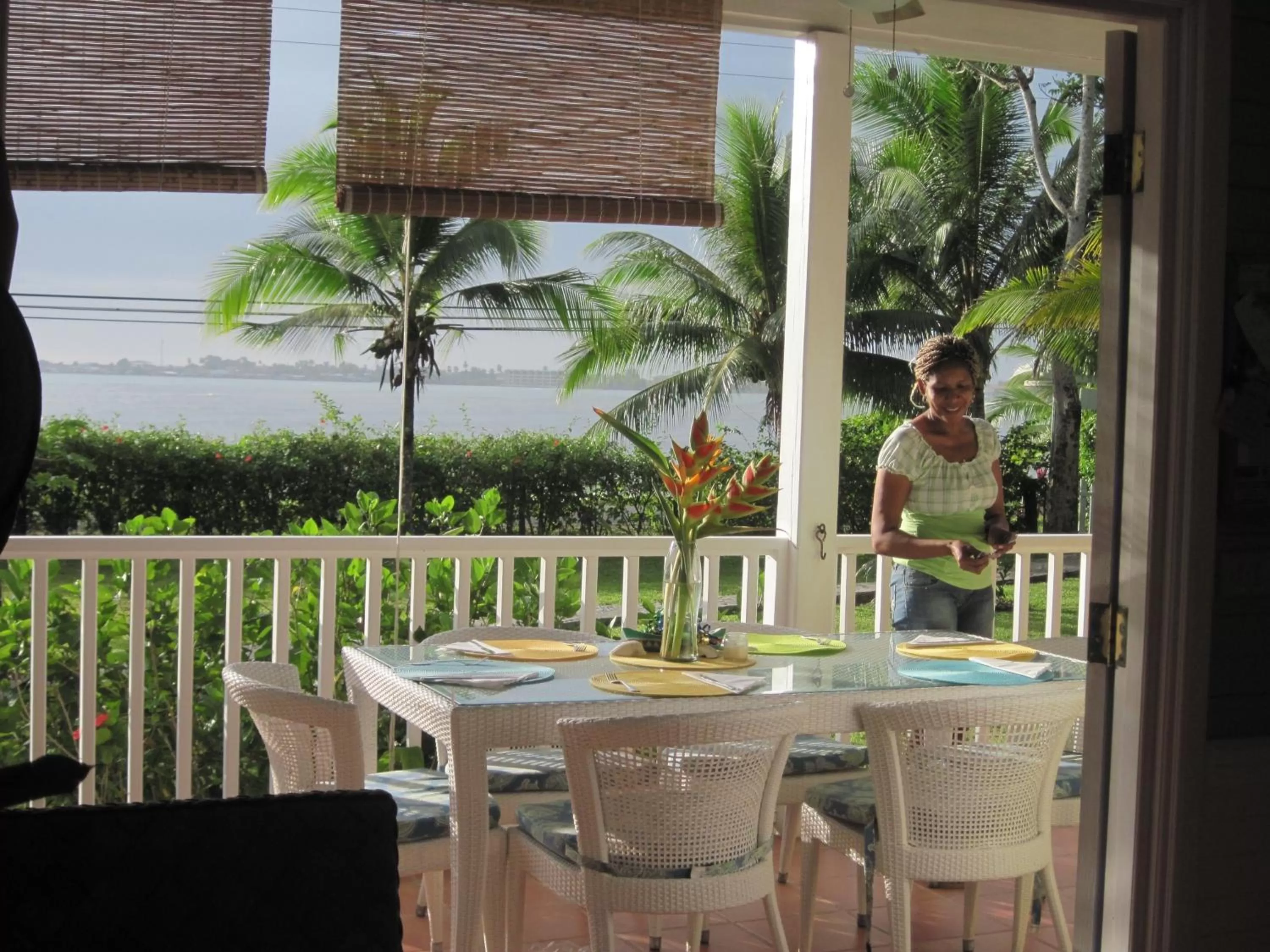 Patio in Sand Dollar Beach Bed & Breakfast