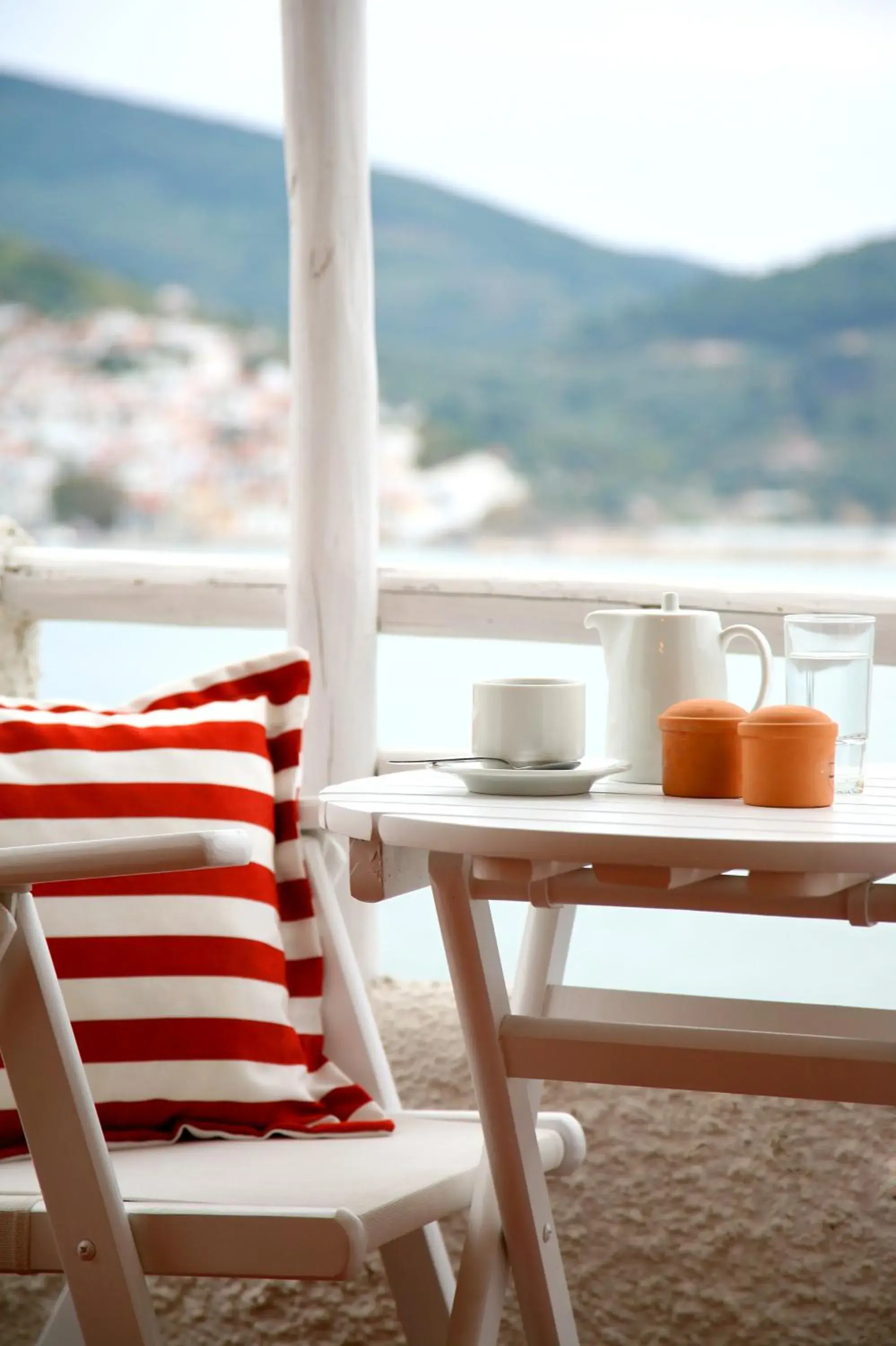 Balcony/Terrace in Skopelos Village Hotel