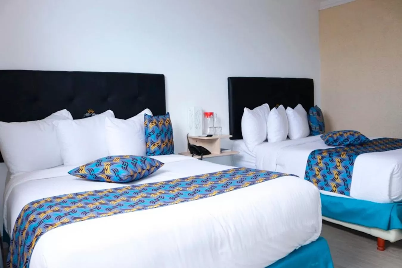 Bed in Hotel Alto Mar