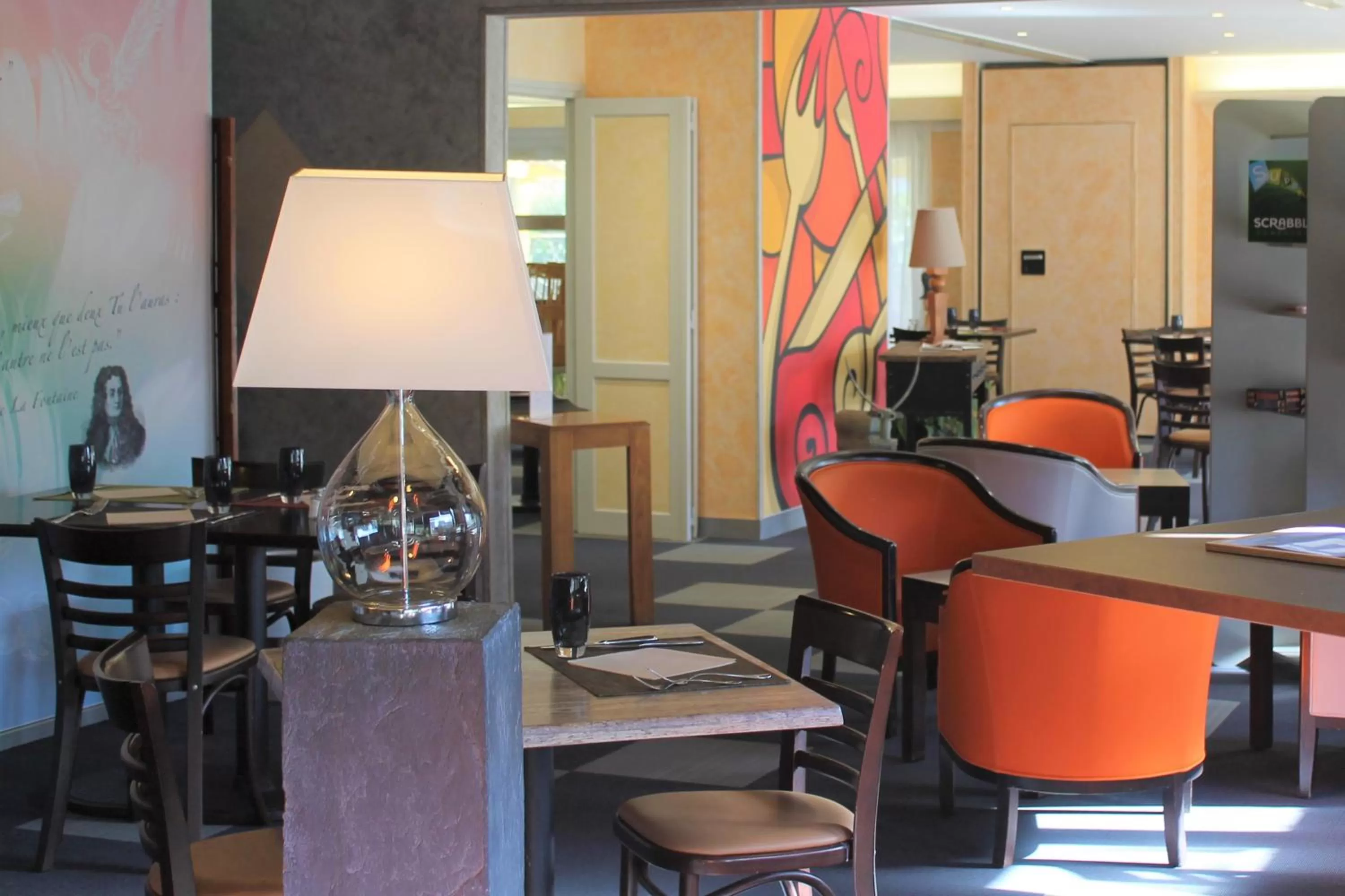 Patio in Hotel Bonanite