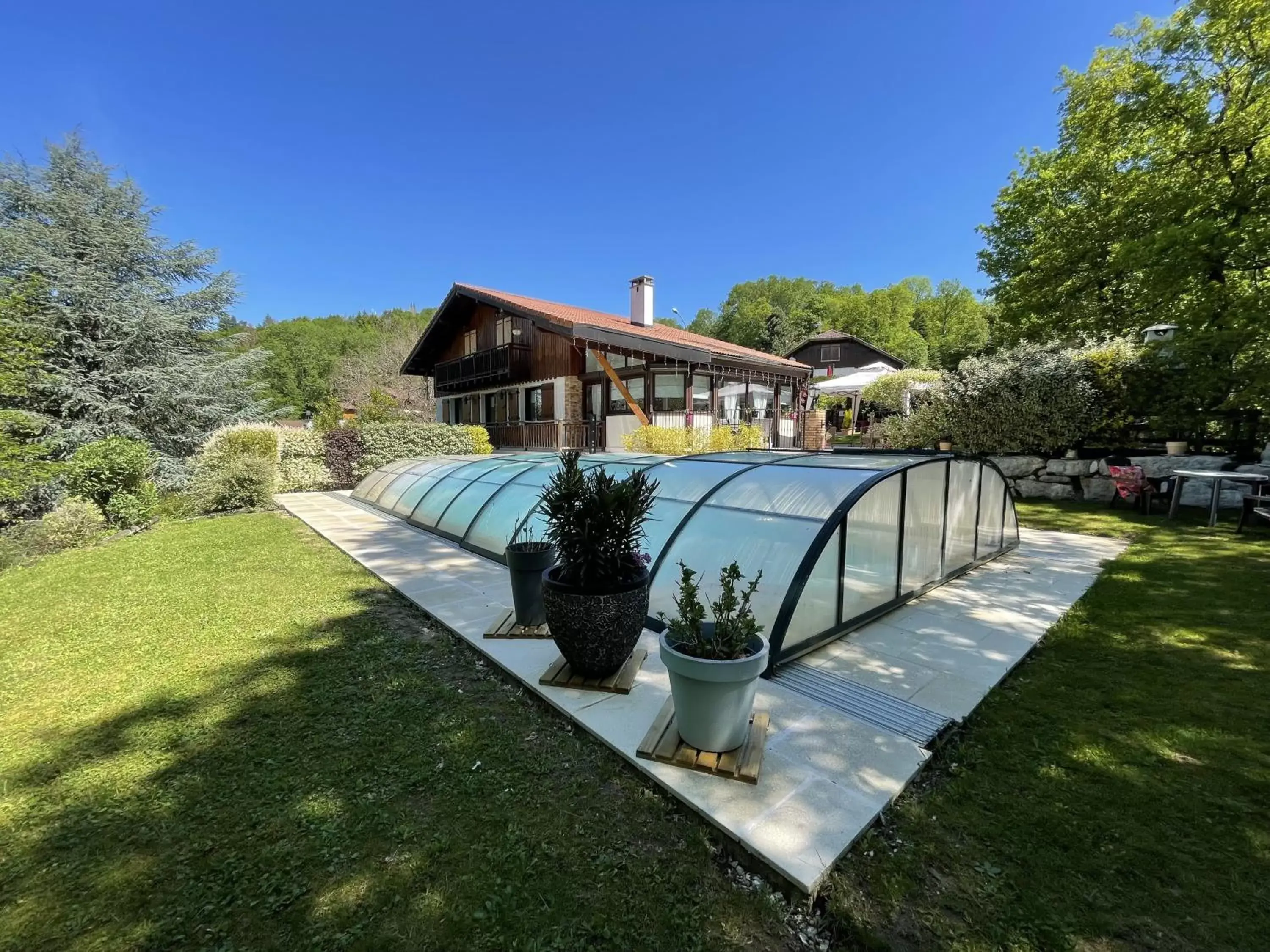 Swimming Pool in Le chalet des Pesettes