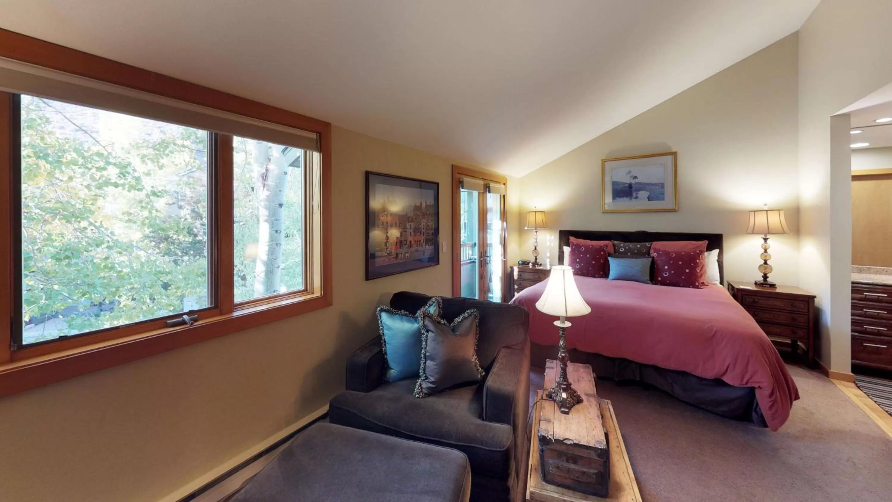 Photo of the whole room, Bed in Vail Residences at Cascade Village, a Destination by Hyatt Residence