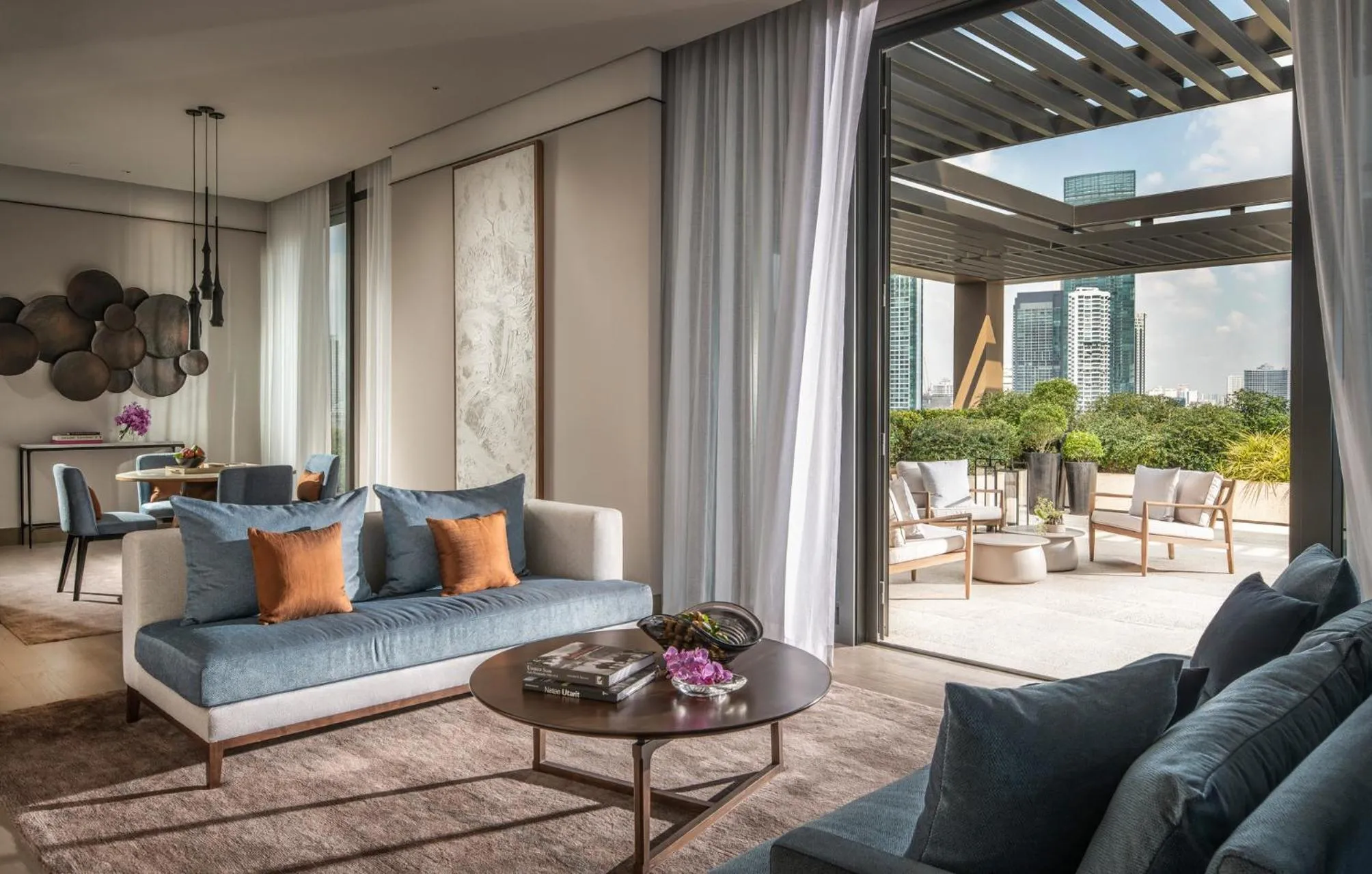 Balcony/Terrace in Four Seasons Hotel Bangkok at Chao Phraya River