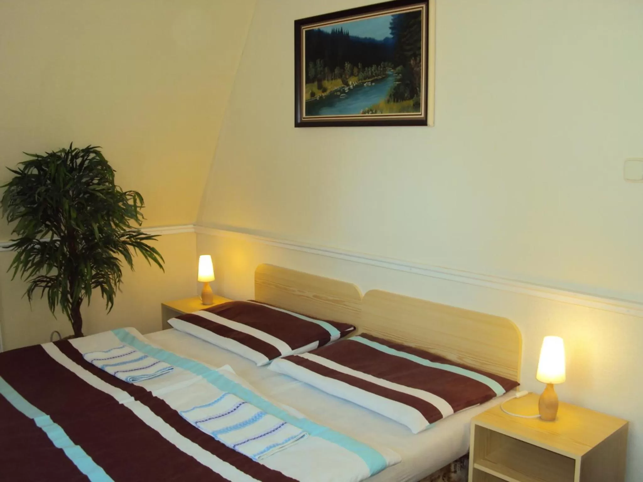 Bed in Simple Pension Velický Zámoček