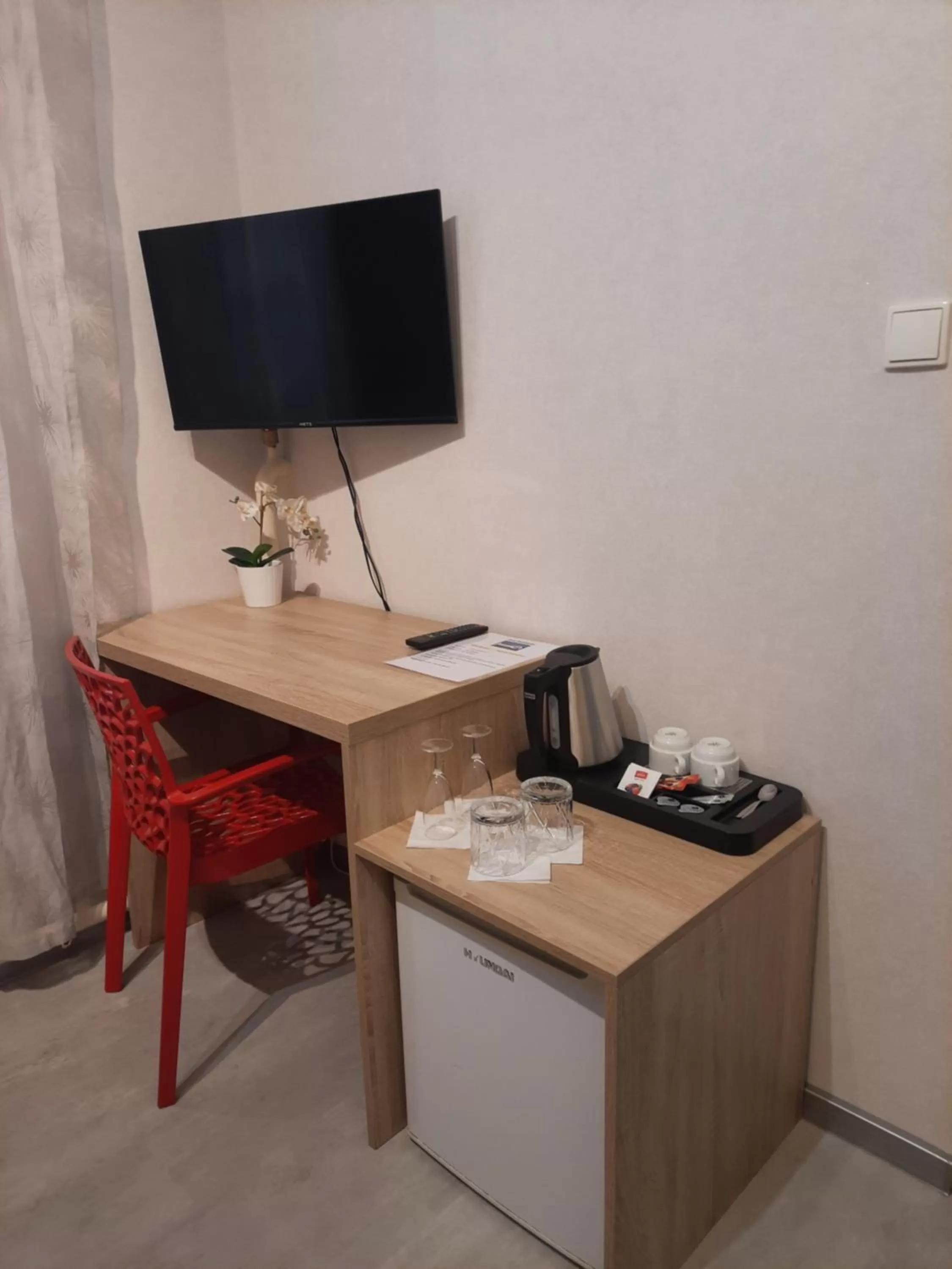 TV and multimedia in Hotel Boršičanka