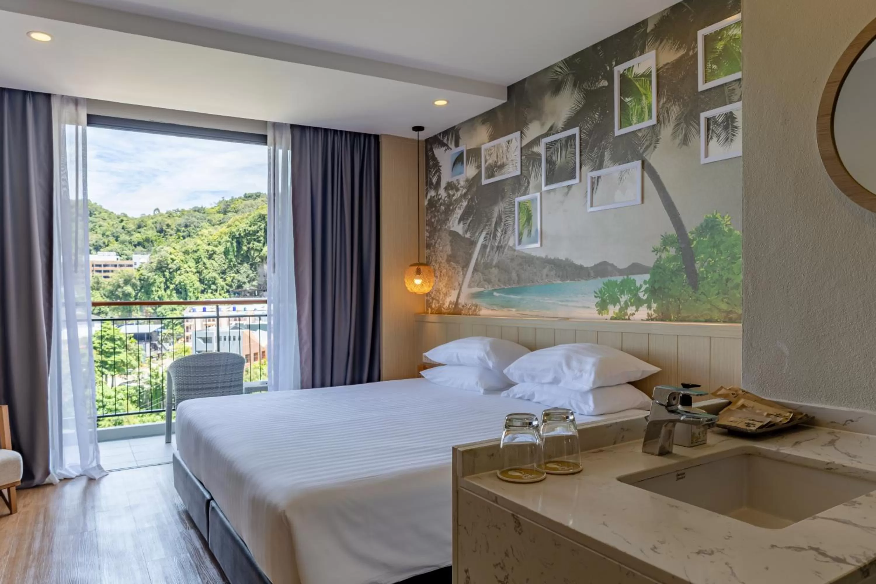 Bedroom, Bed in Sea Seeker Krabi Resort