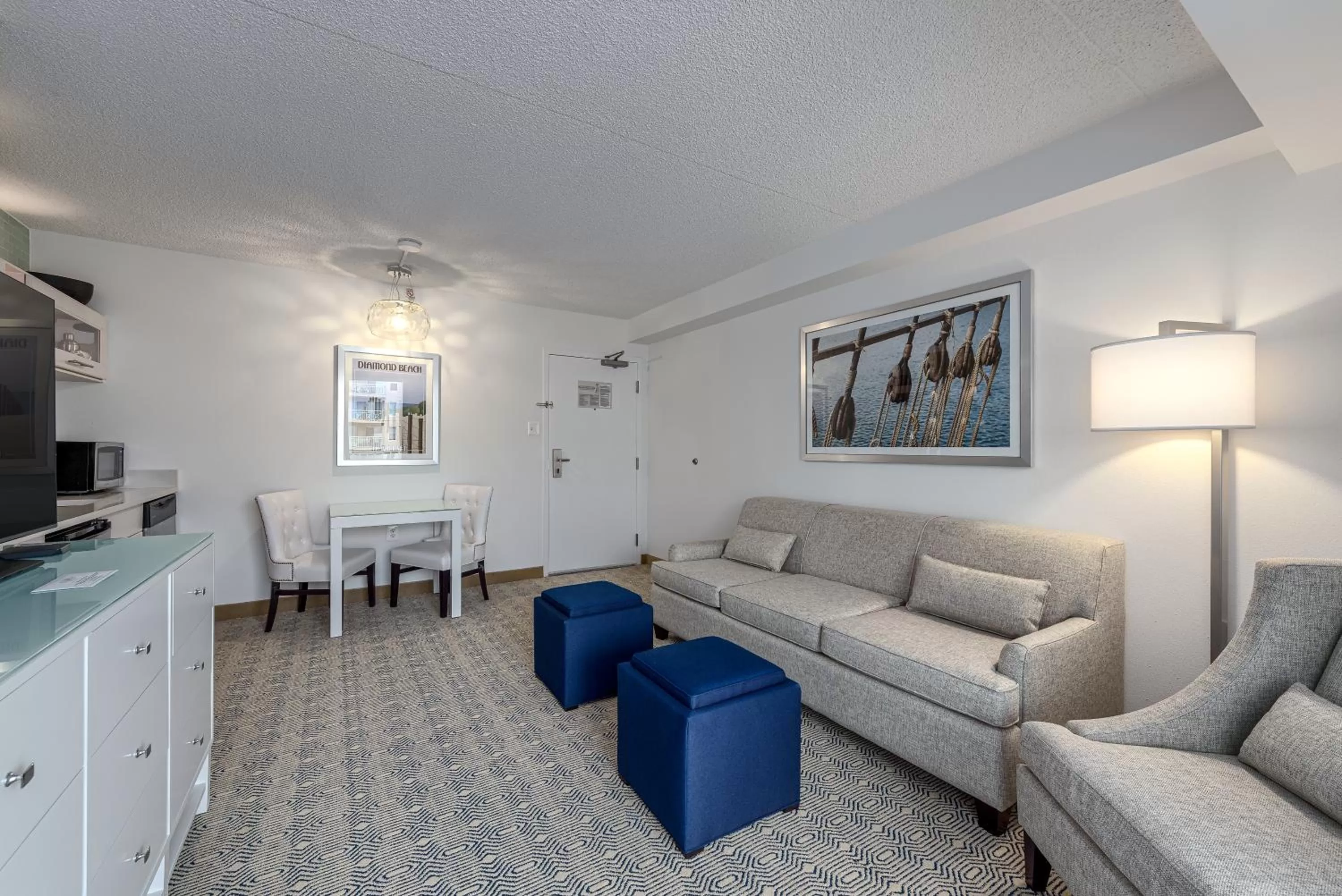 Living room in ICONA Diamond Beach